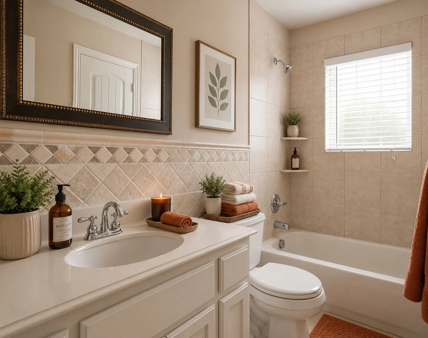 [Virtually Staged] Secondary Ensuite Bath 2nd Floor