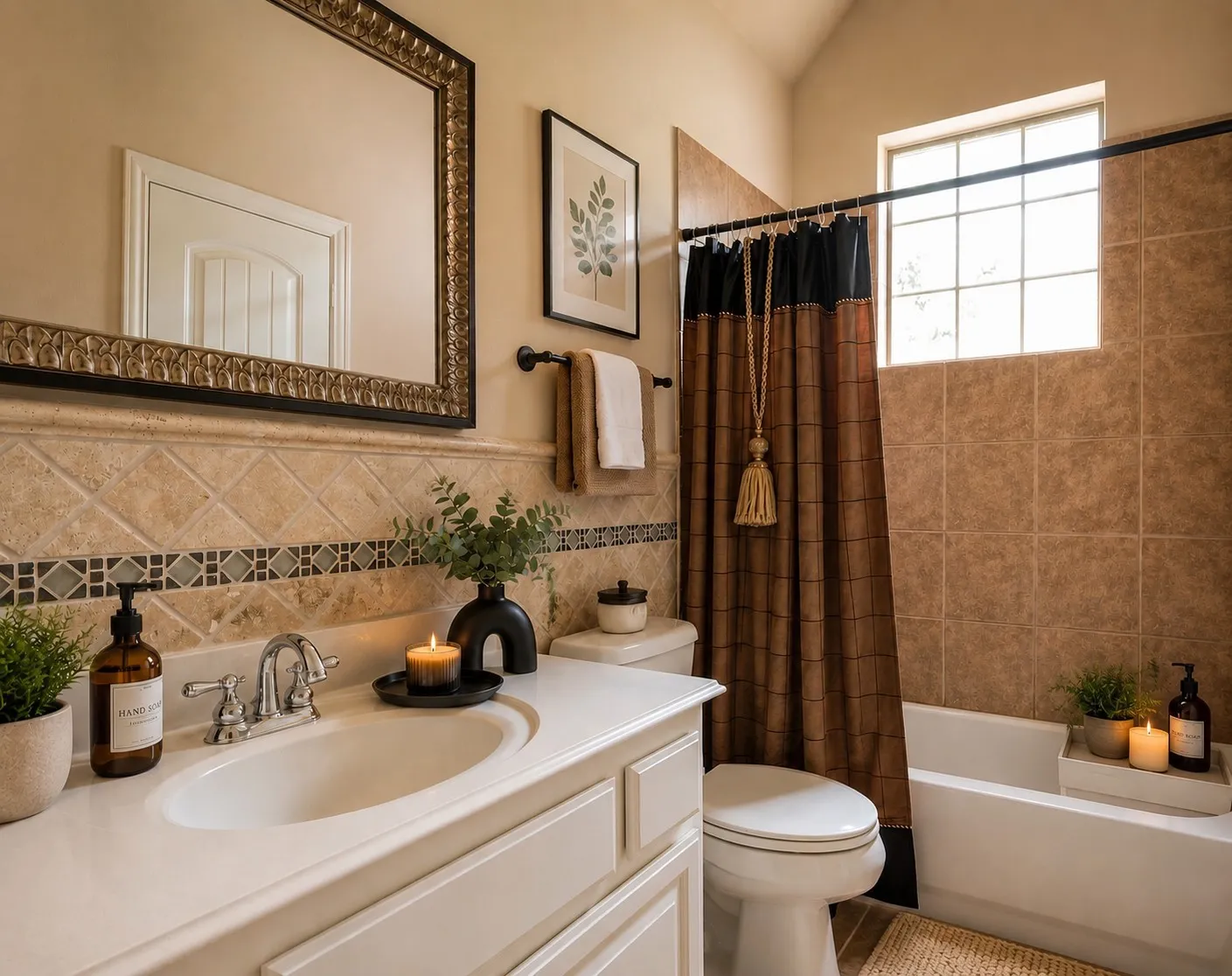 [Virtually Staged] Sample Full Ensuite Bath (1st Floor)