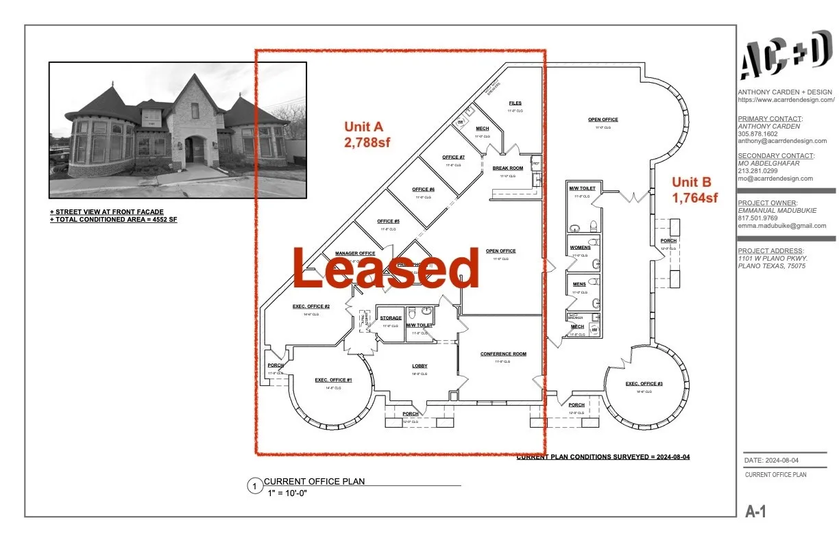 View of room layout