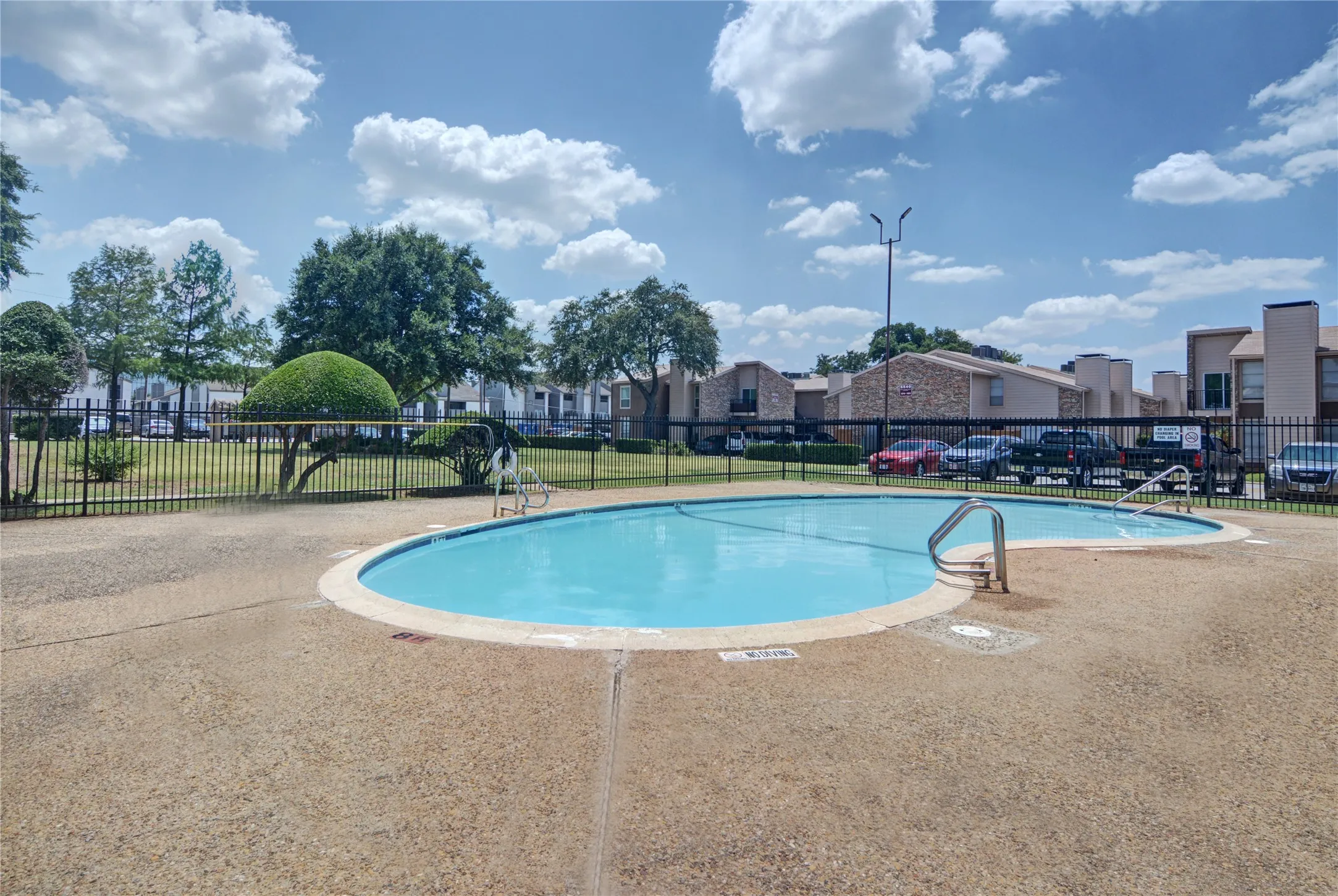 ONE OF TWO OF THE COMMUNITY POOLS