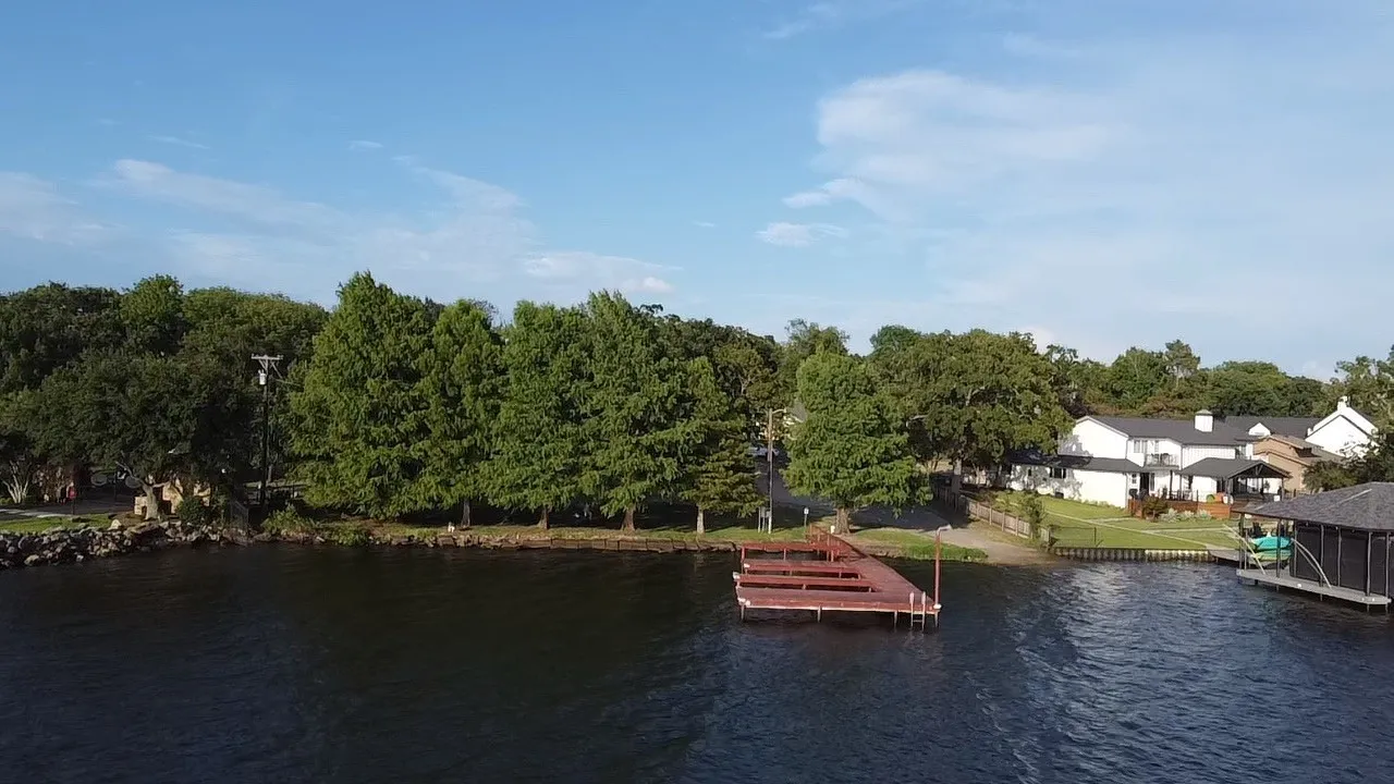 Dock featuring a water view