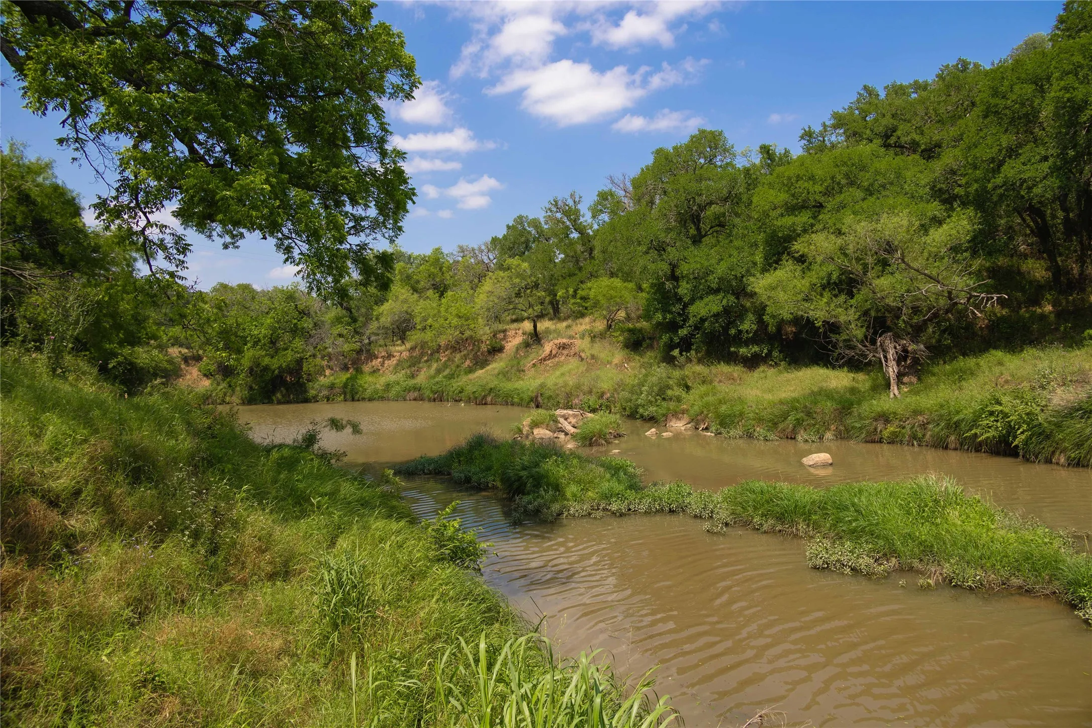 View of property's community with a water view