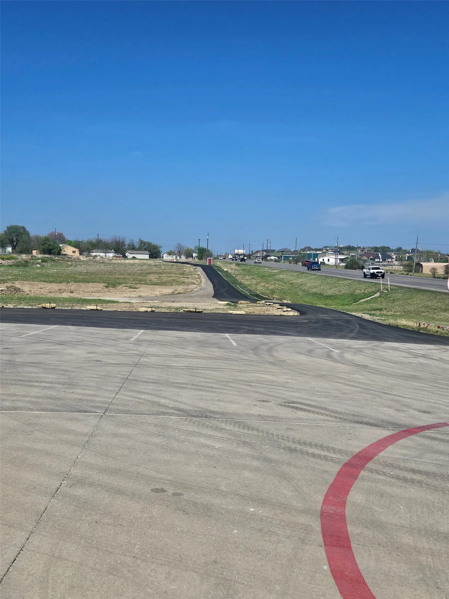 adjacent 2 acres with paved road