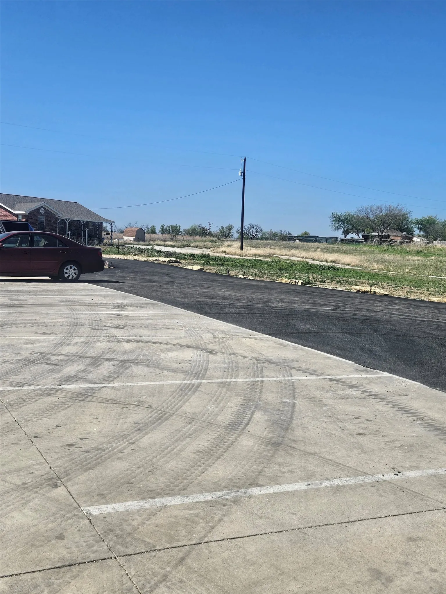 adjacent 2 acres with paved road