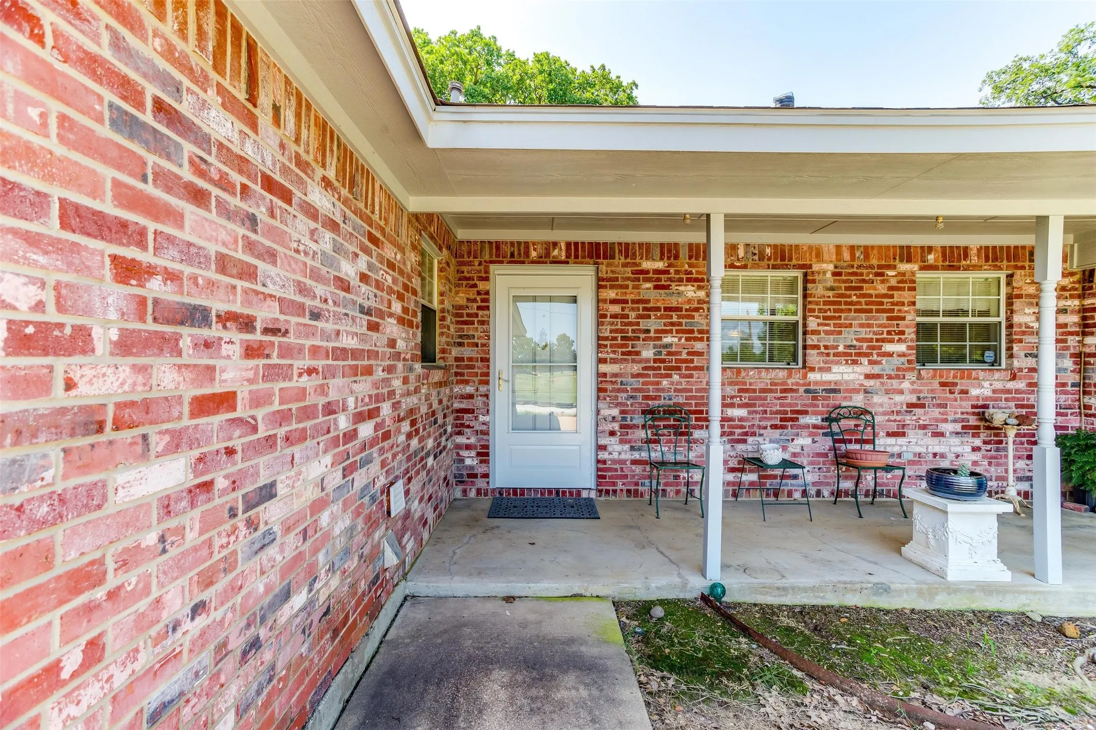 Entrance to 2-story single-family residence