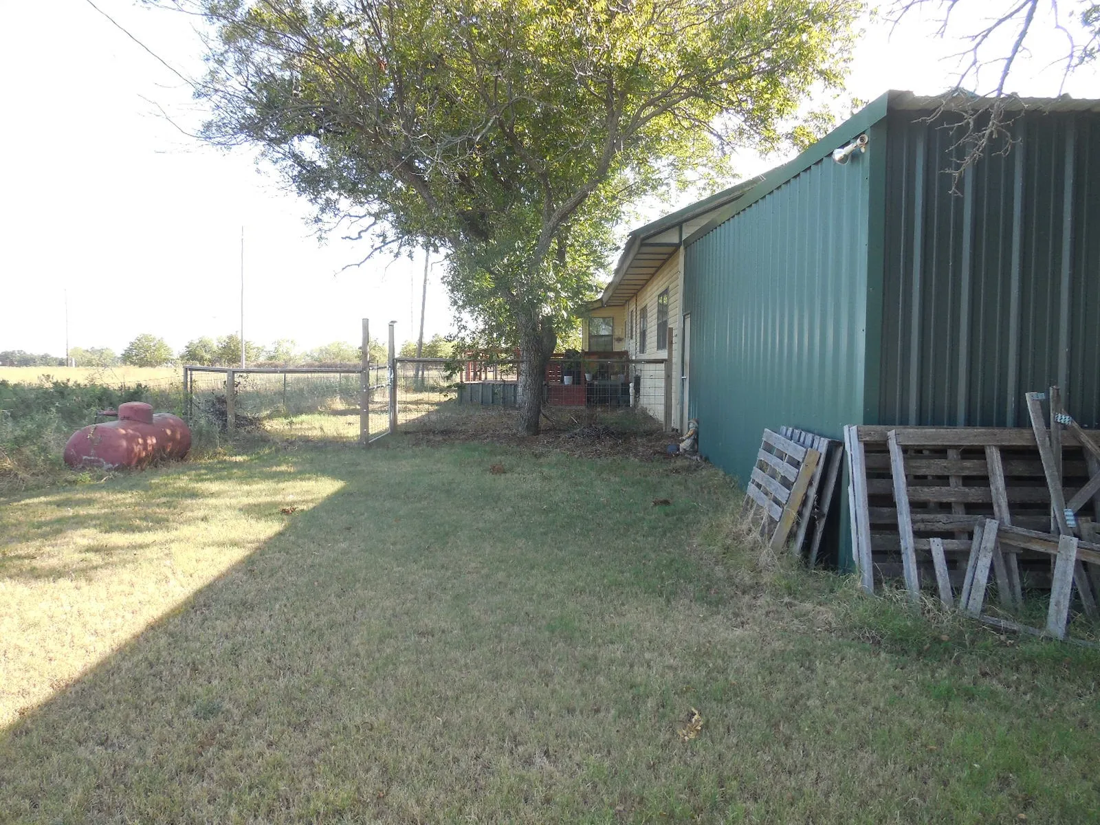 Side of house with deck