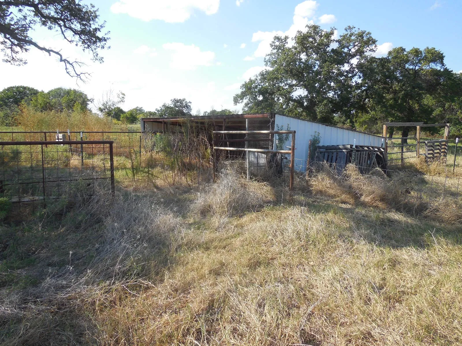 Livestock pens