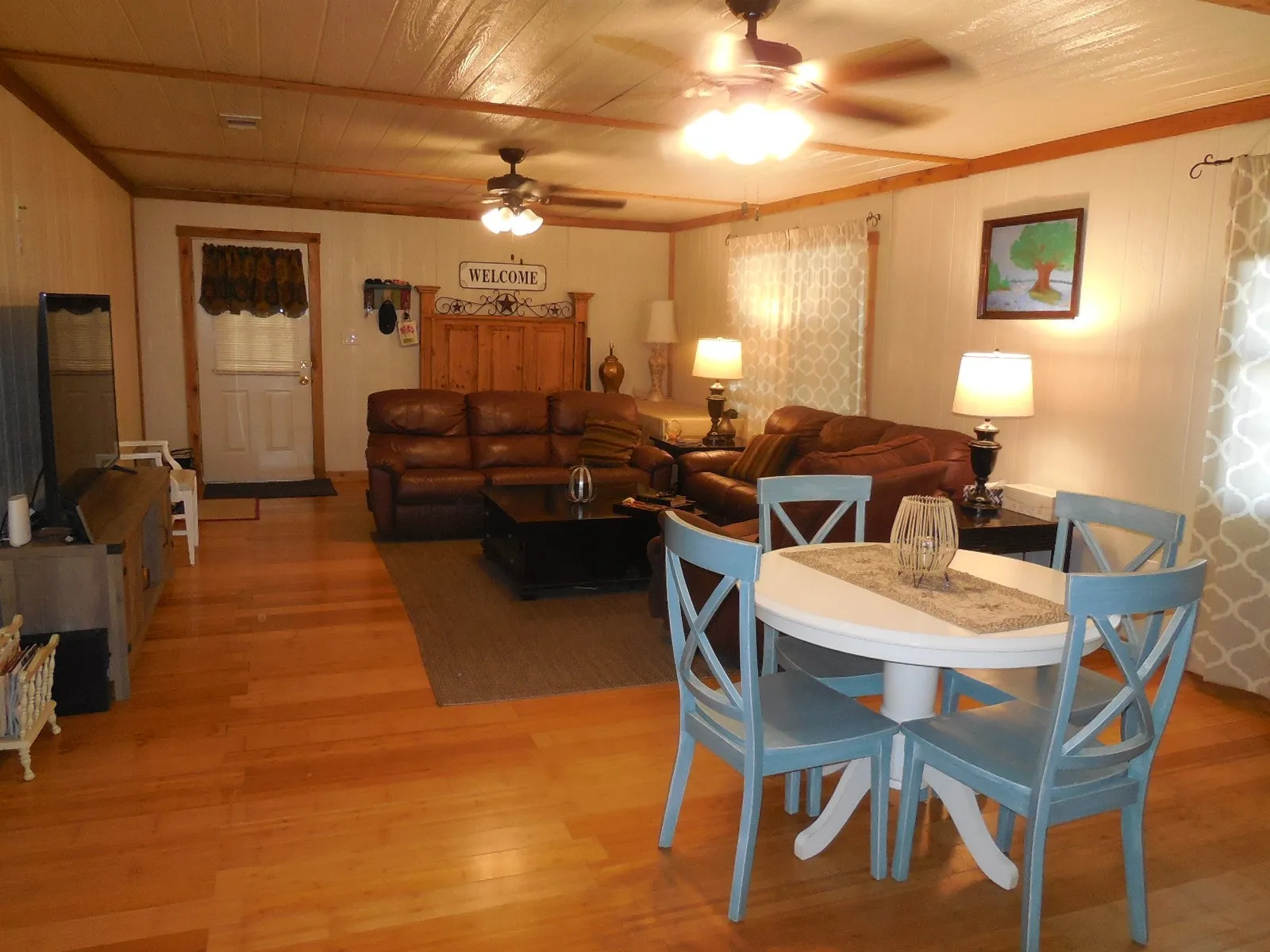 Large family room.