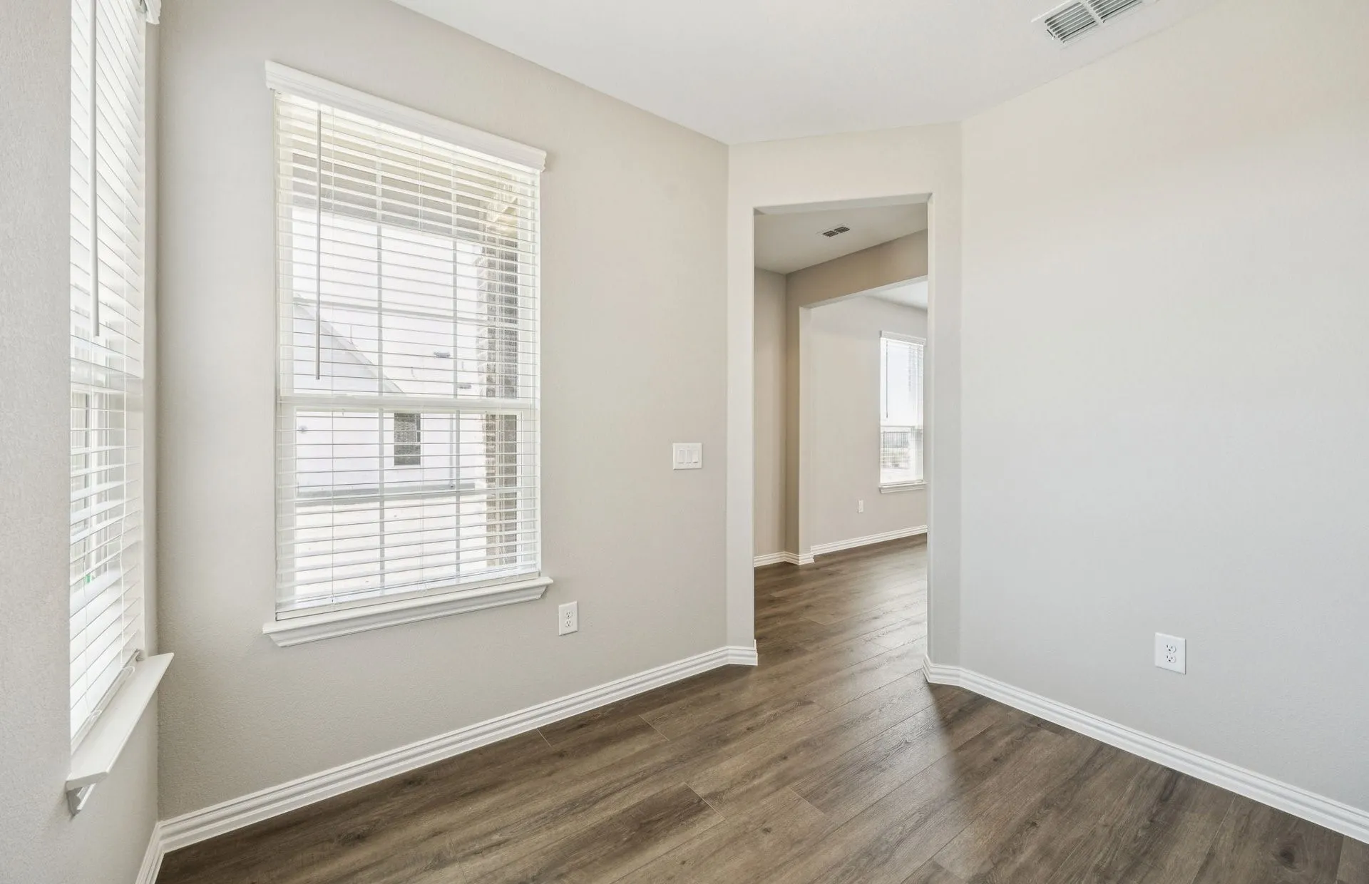 Flex space off entry