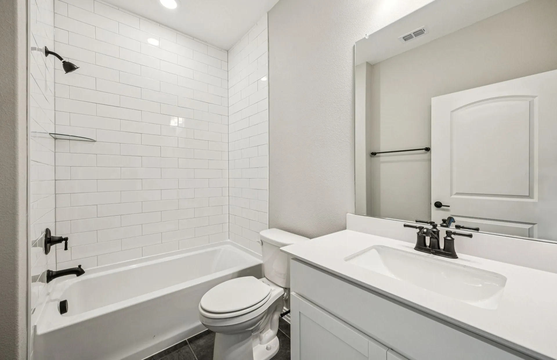 Secondary bathroom