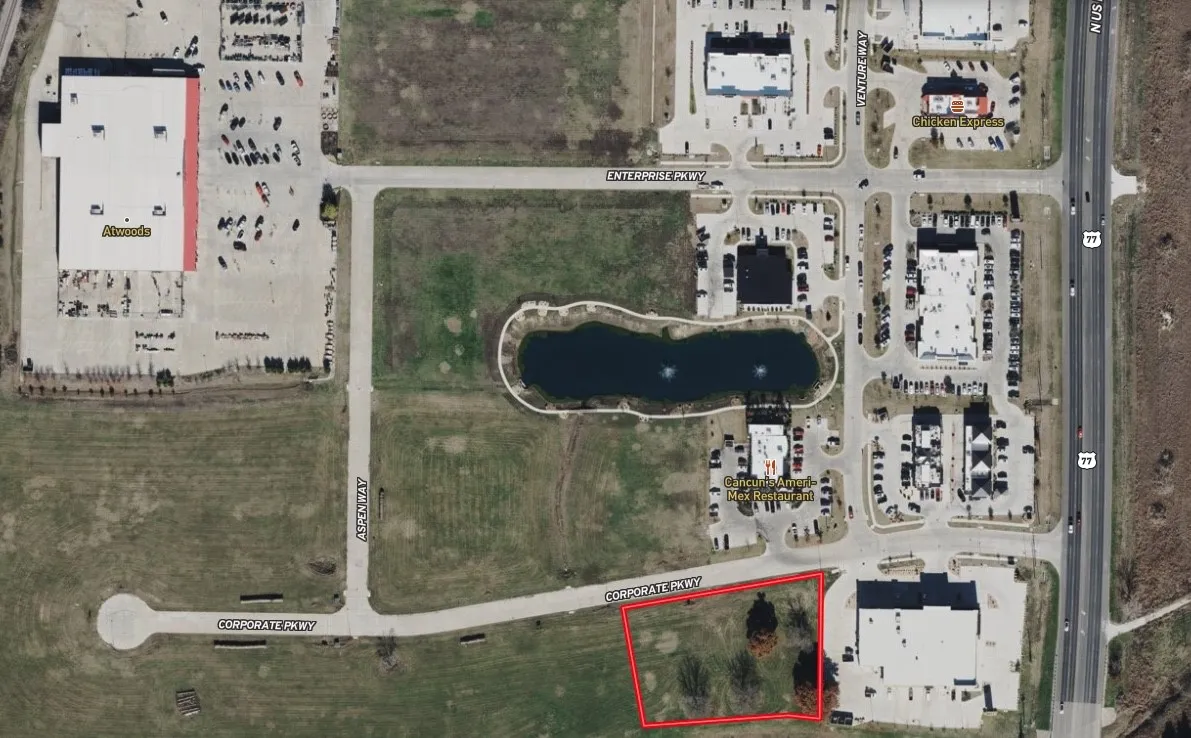 Map / location featuring property boundaries highlighted
