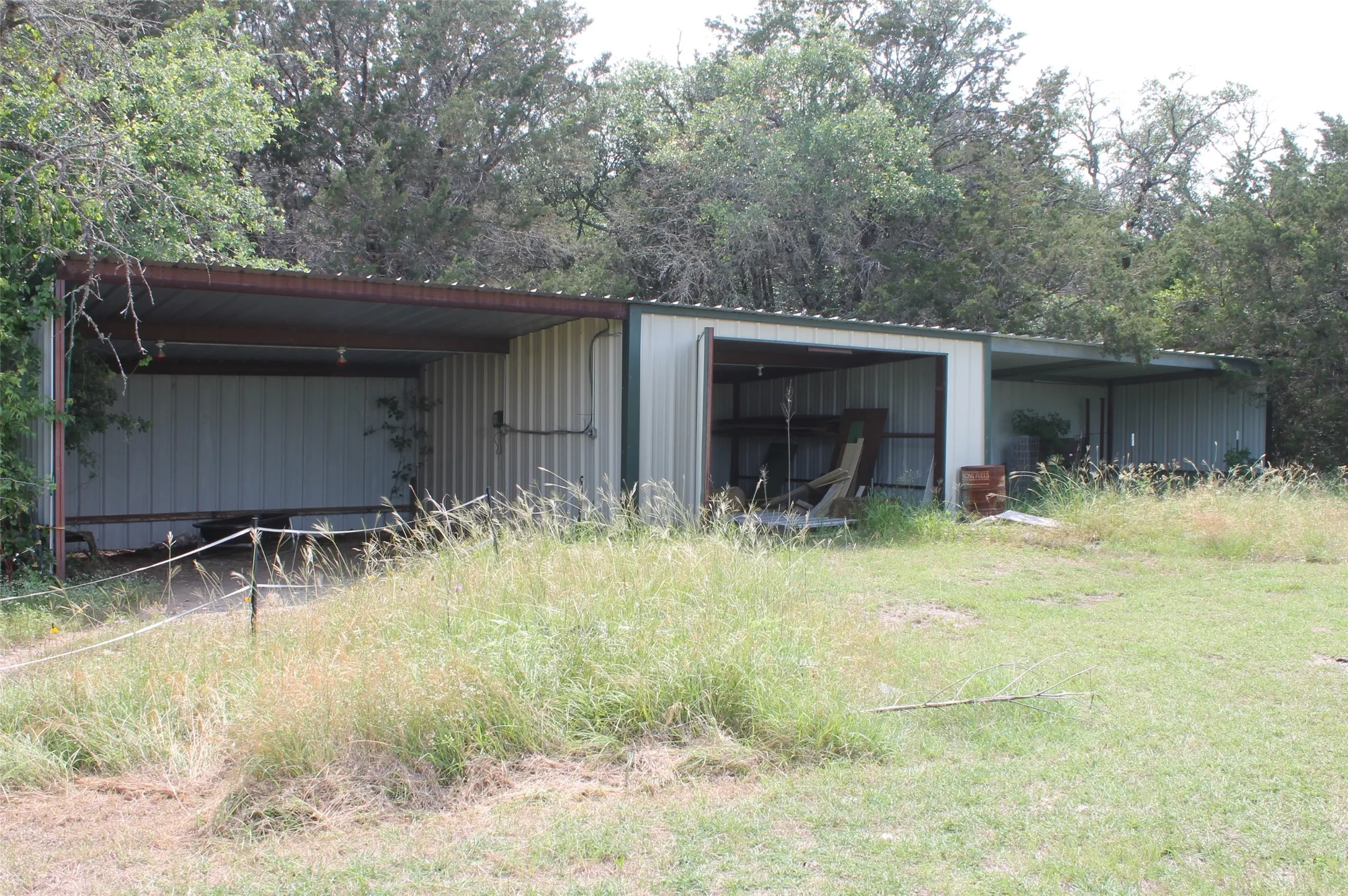 Large Equipment Storage Shed