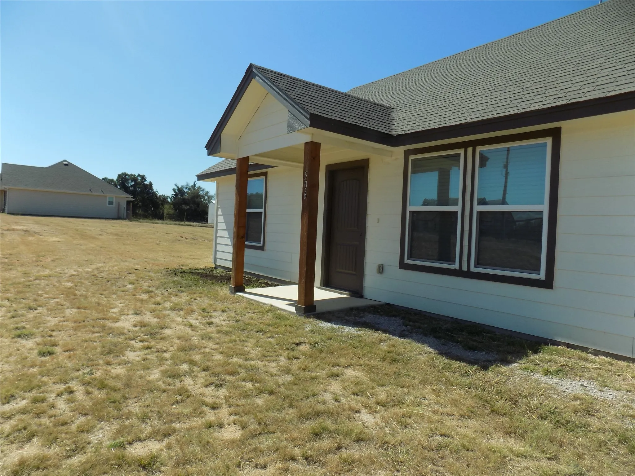 Covered front porch