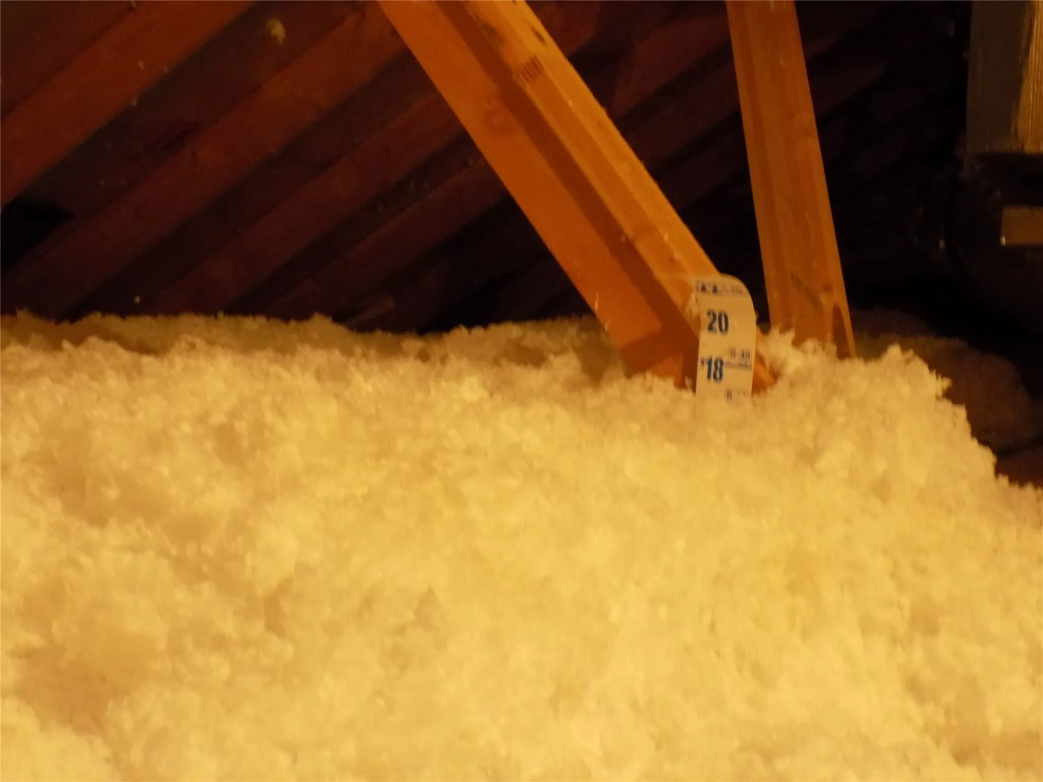 Notice the deep insulation