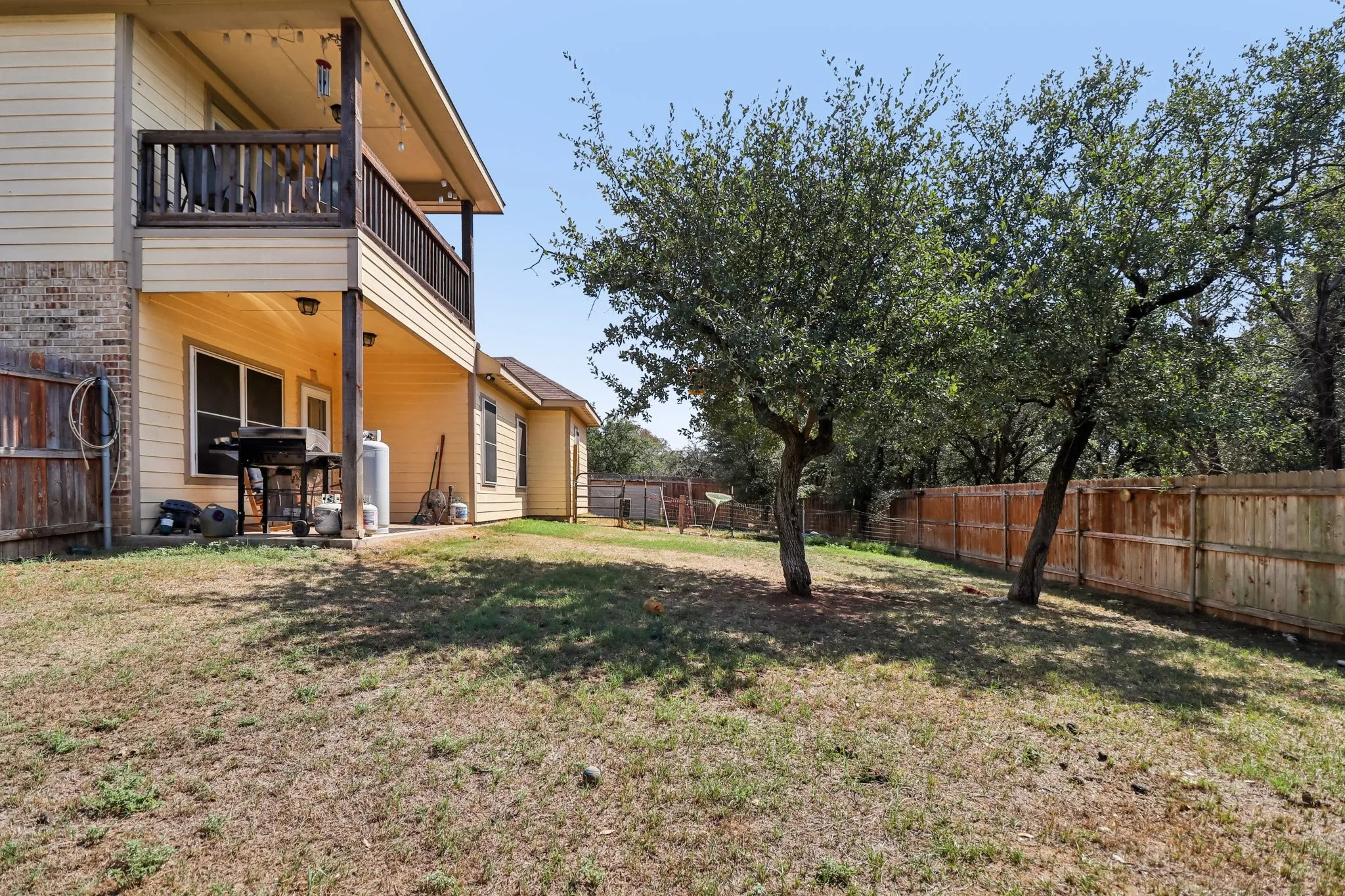 Full back of house view