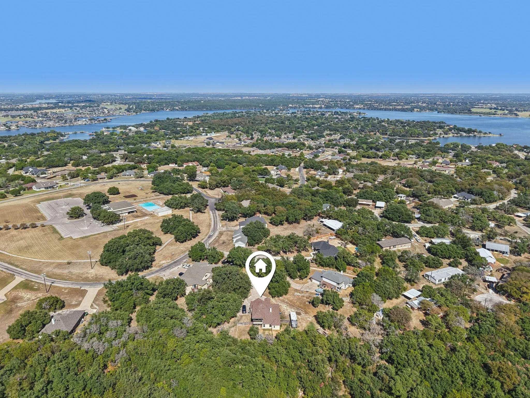 Home is very close to community pool!