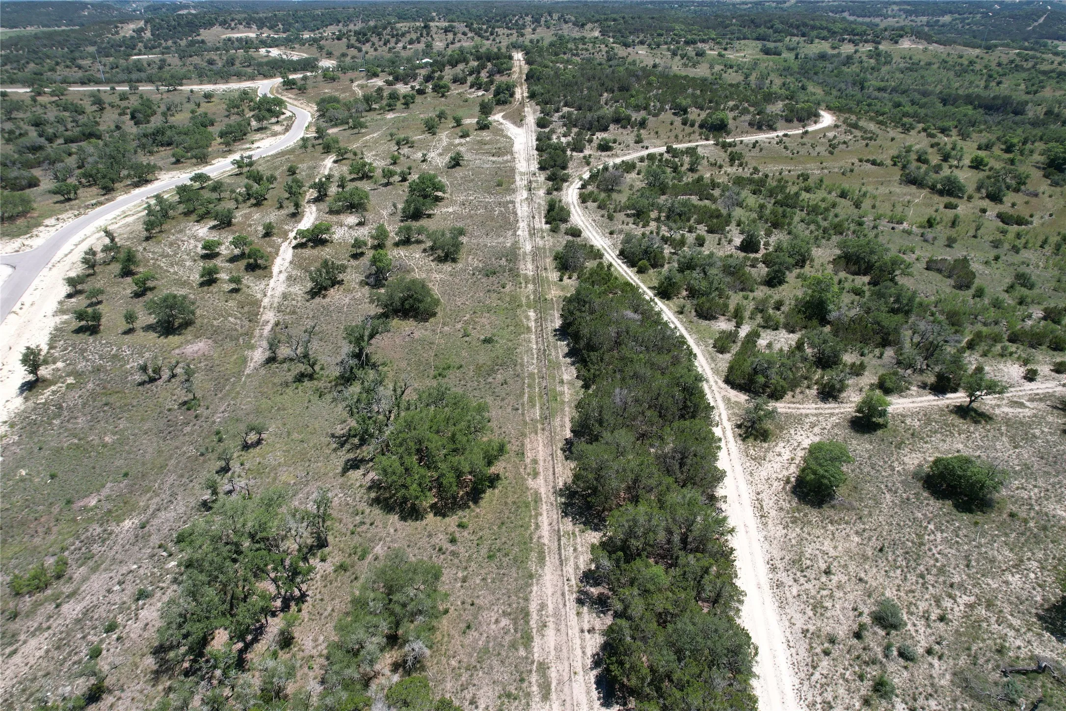 Aerial overview of property's location featuring rural landscape