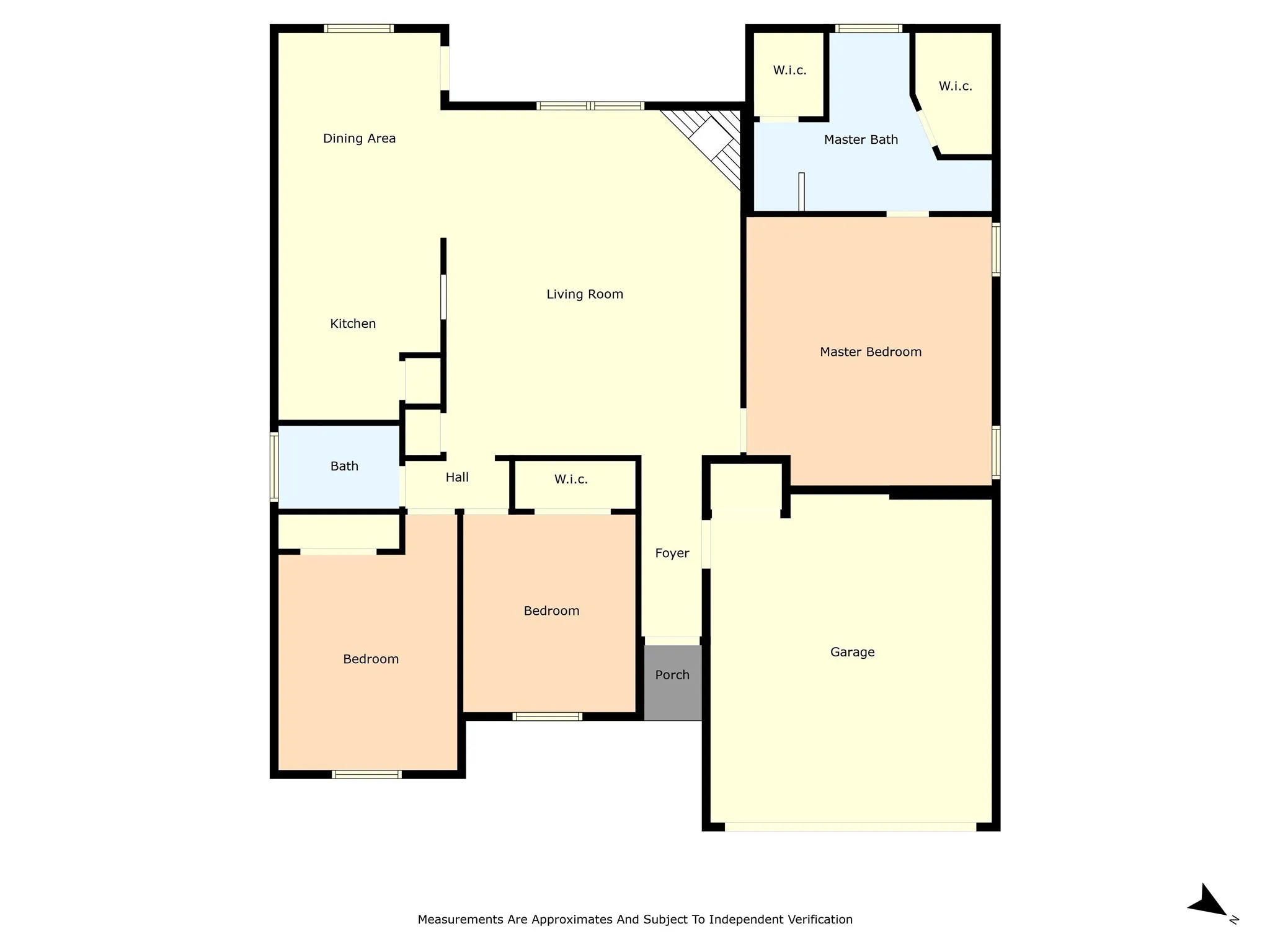 View of home floor plan