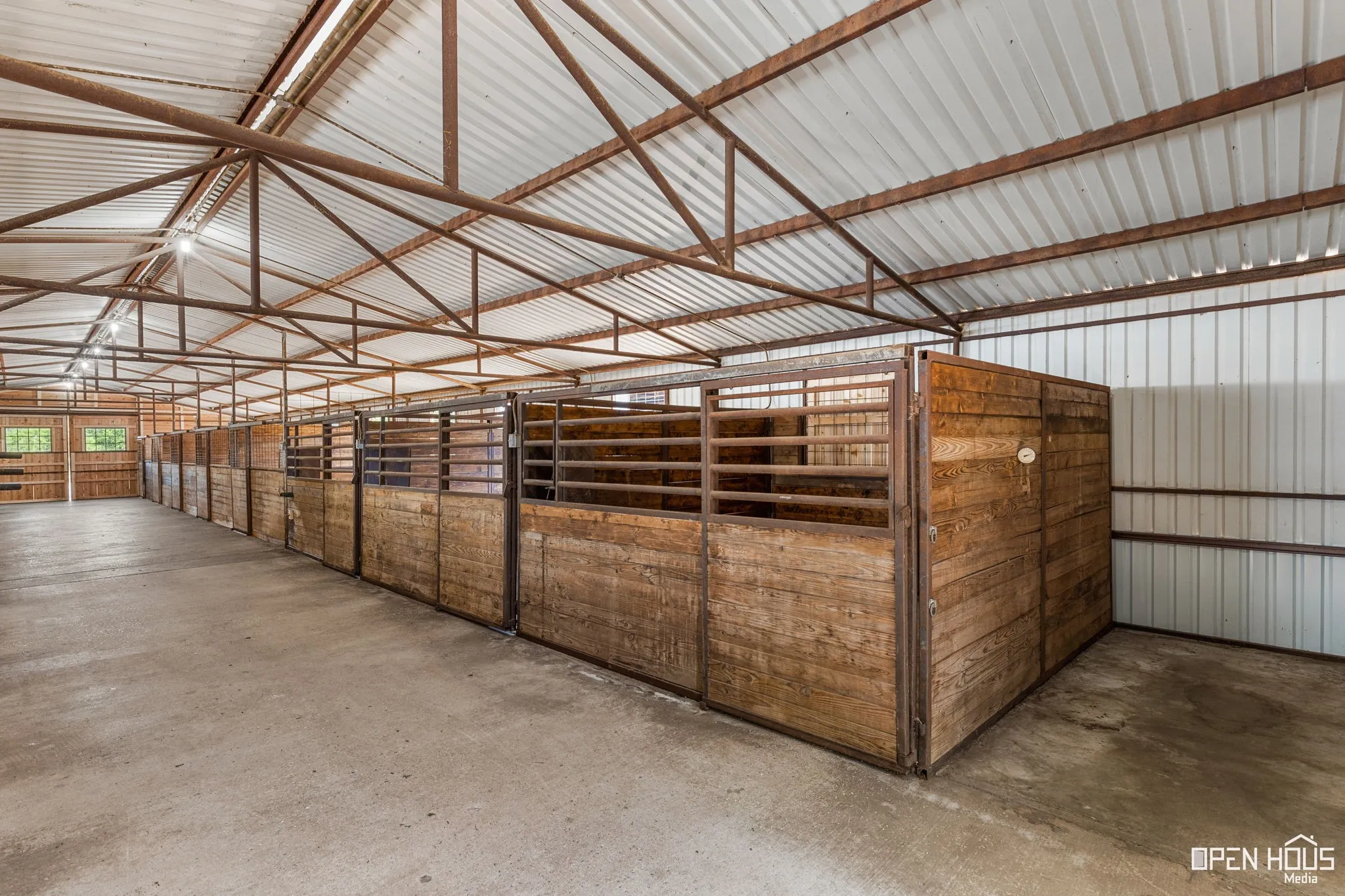 View of stable