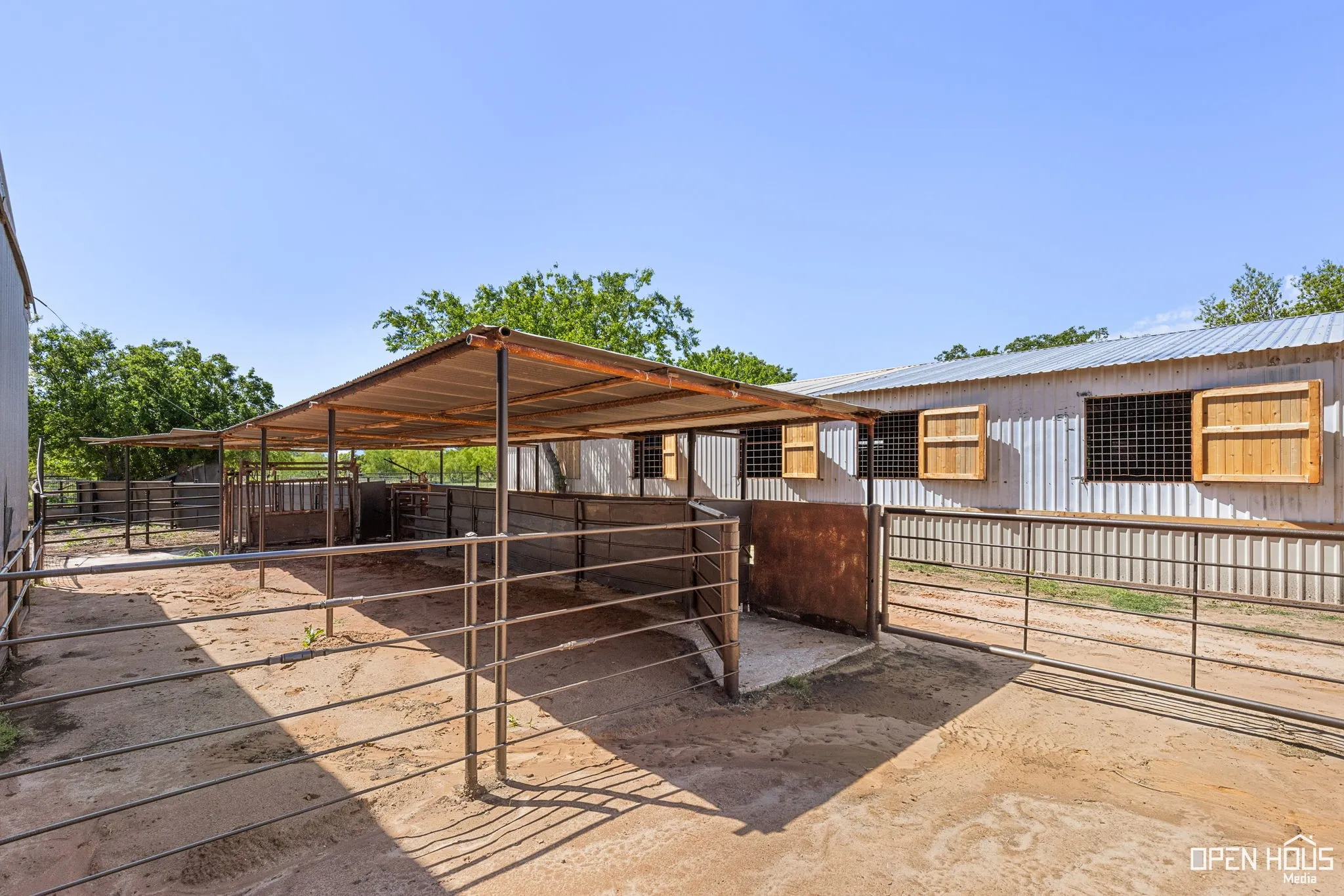 View of stable