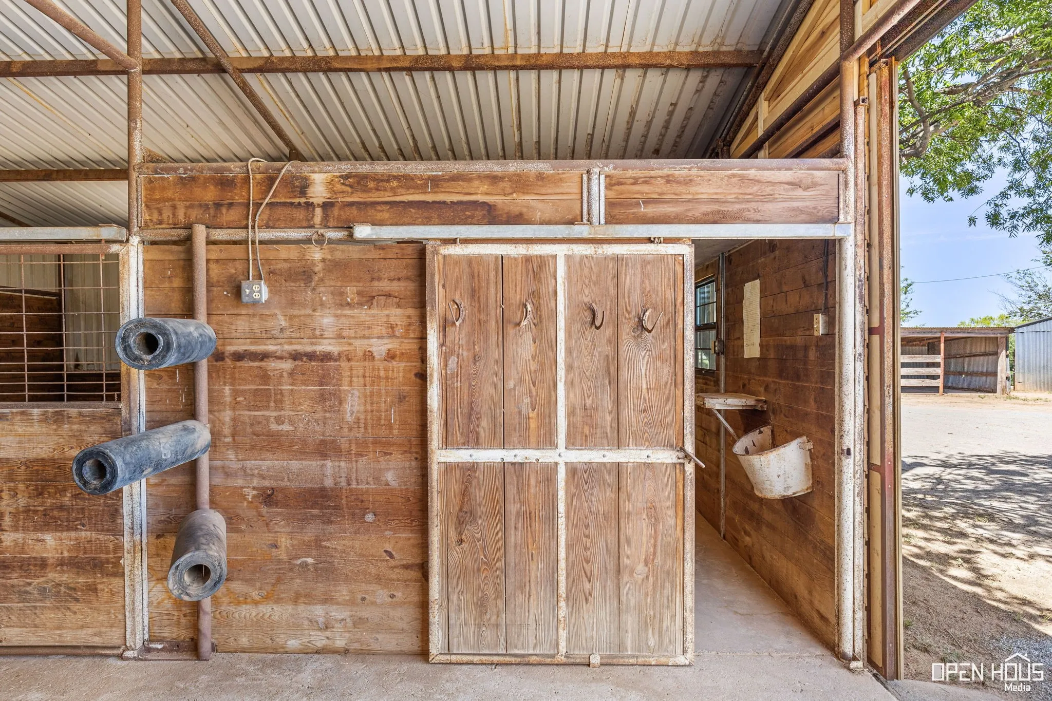 View of stable