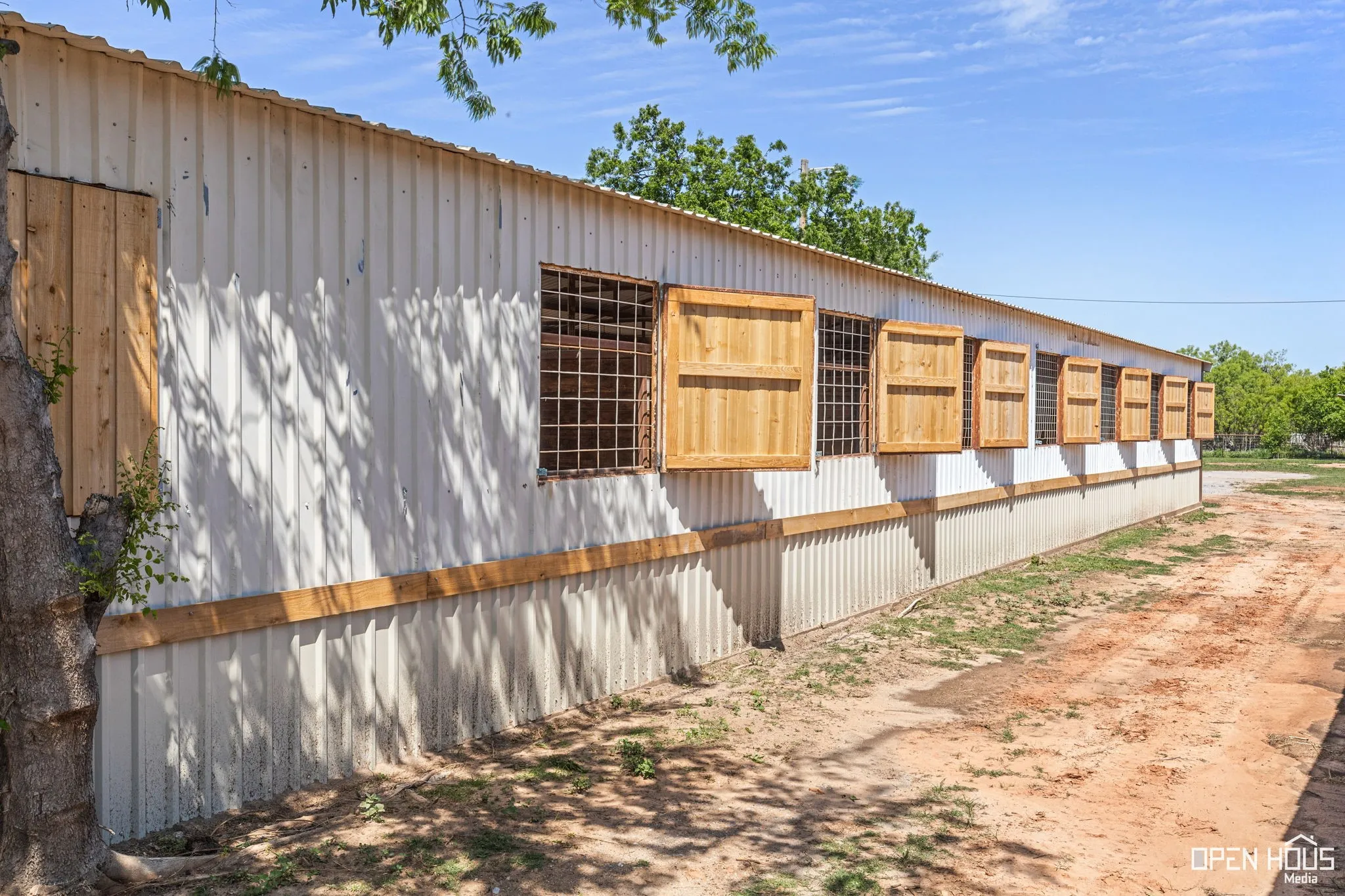 View of stable