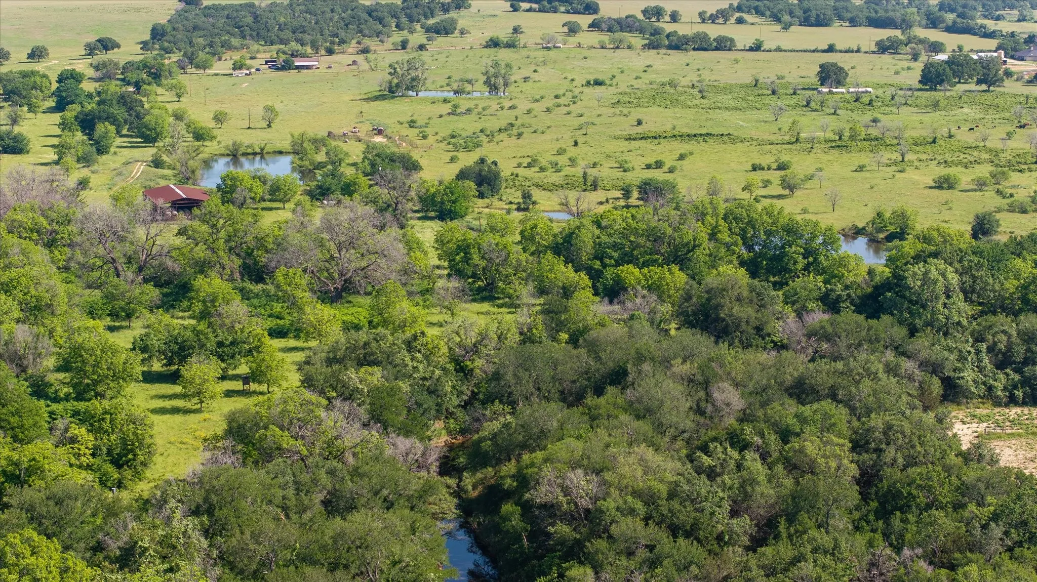 Another aerial view from Kickapoo Creek