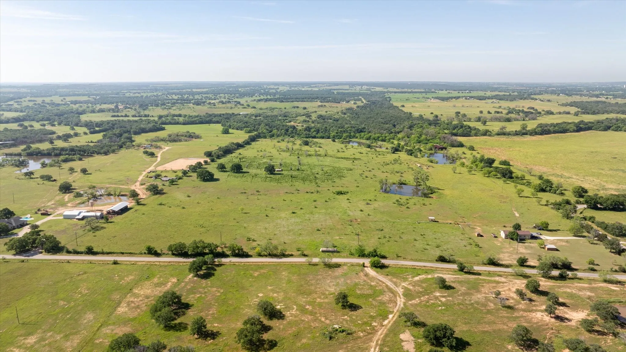 Aerial view from Bowden Road