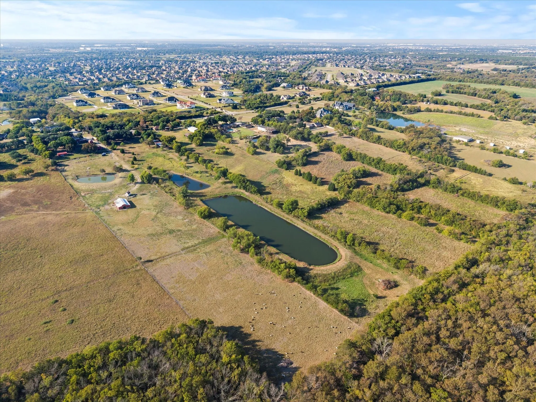 Aerial looking SW