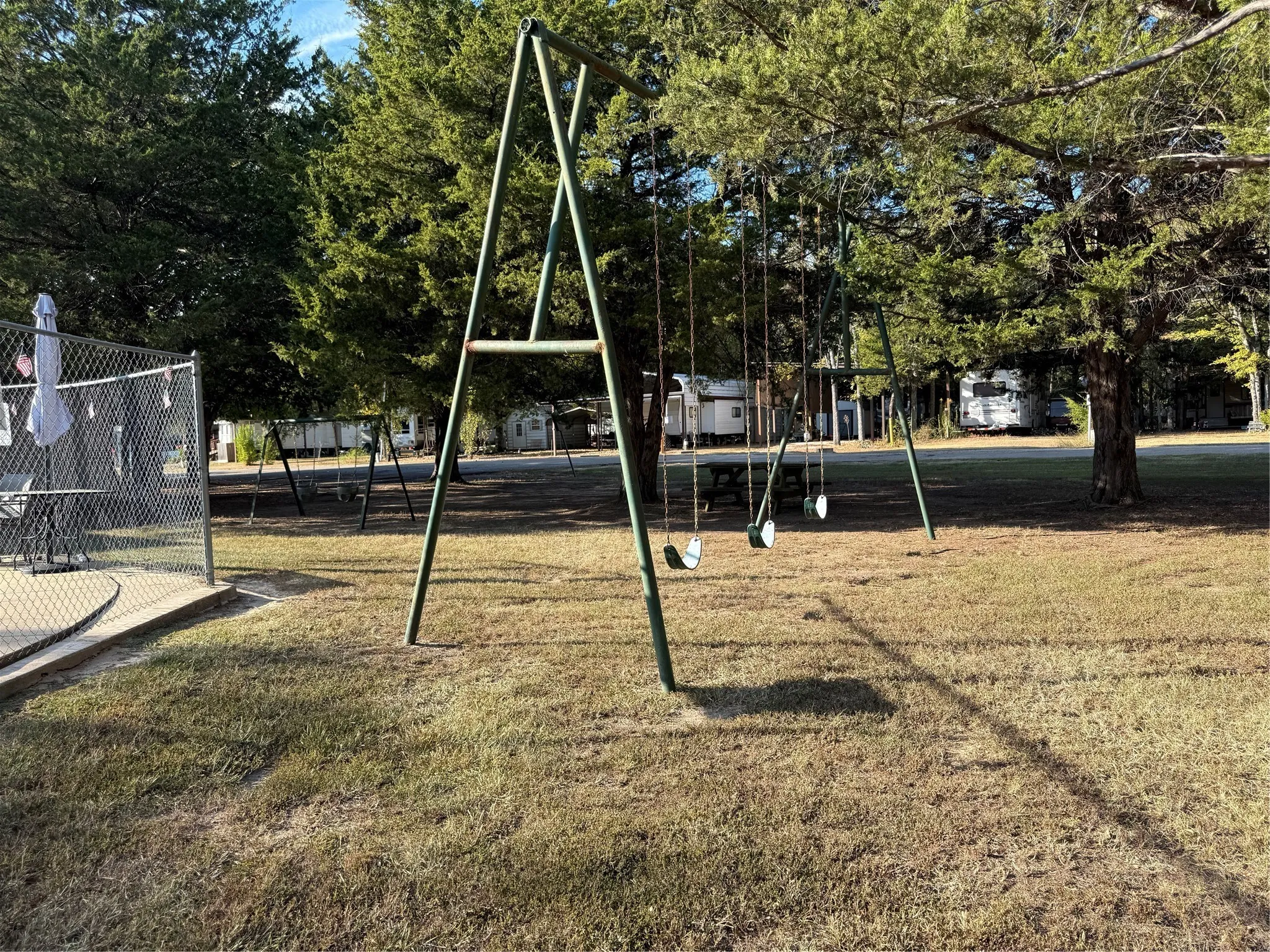 View of community playground
