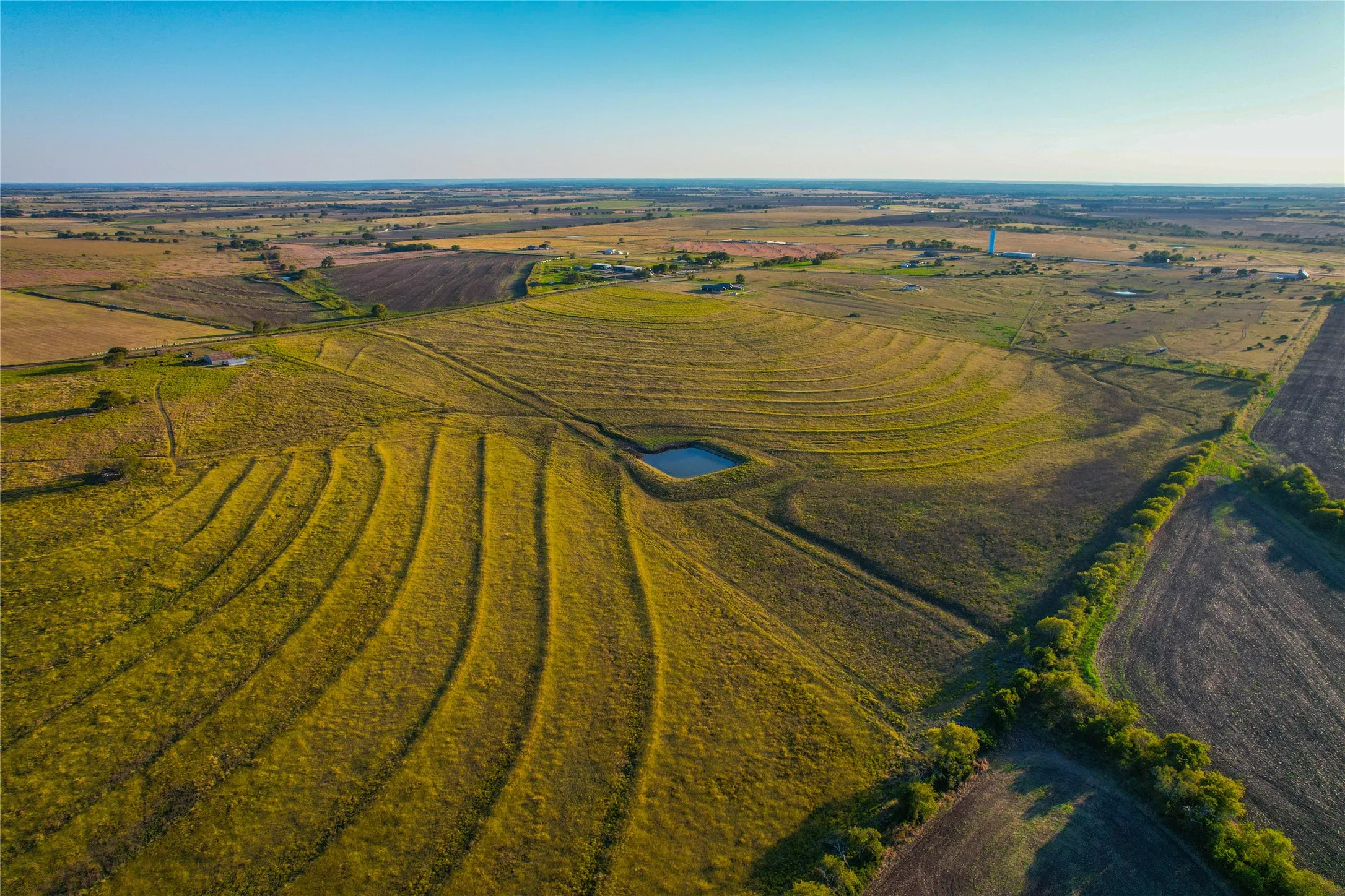 View of rural area featuring farmland