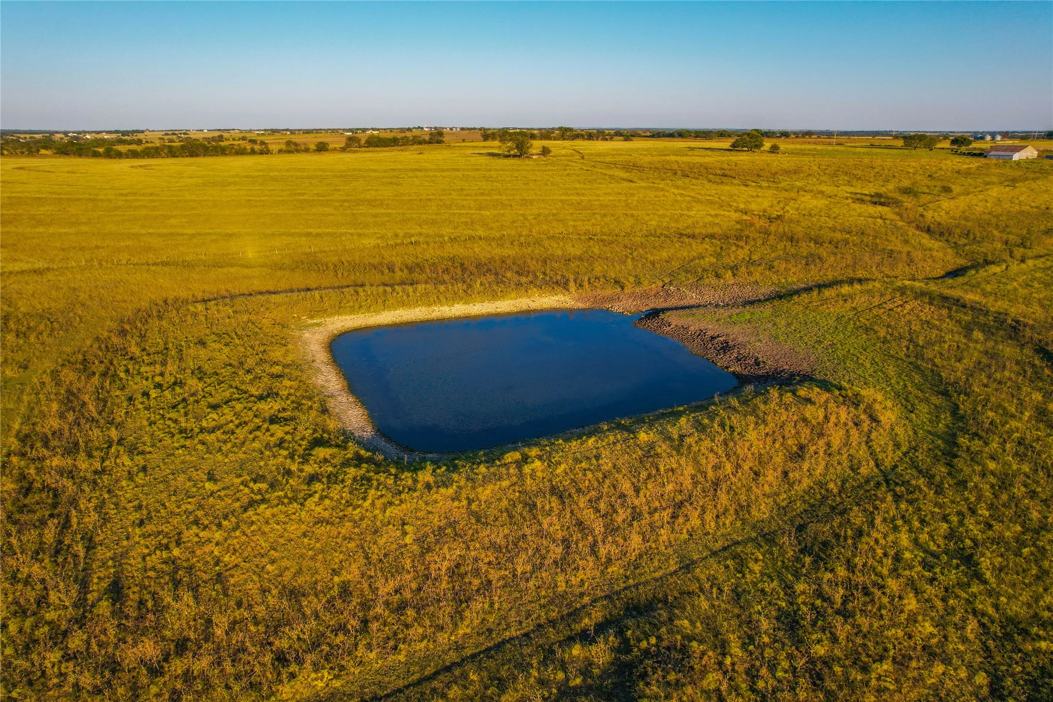 View of rural area with a large body of water