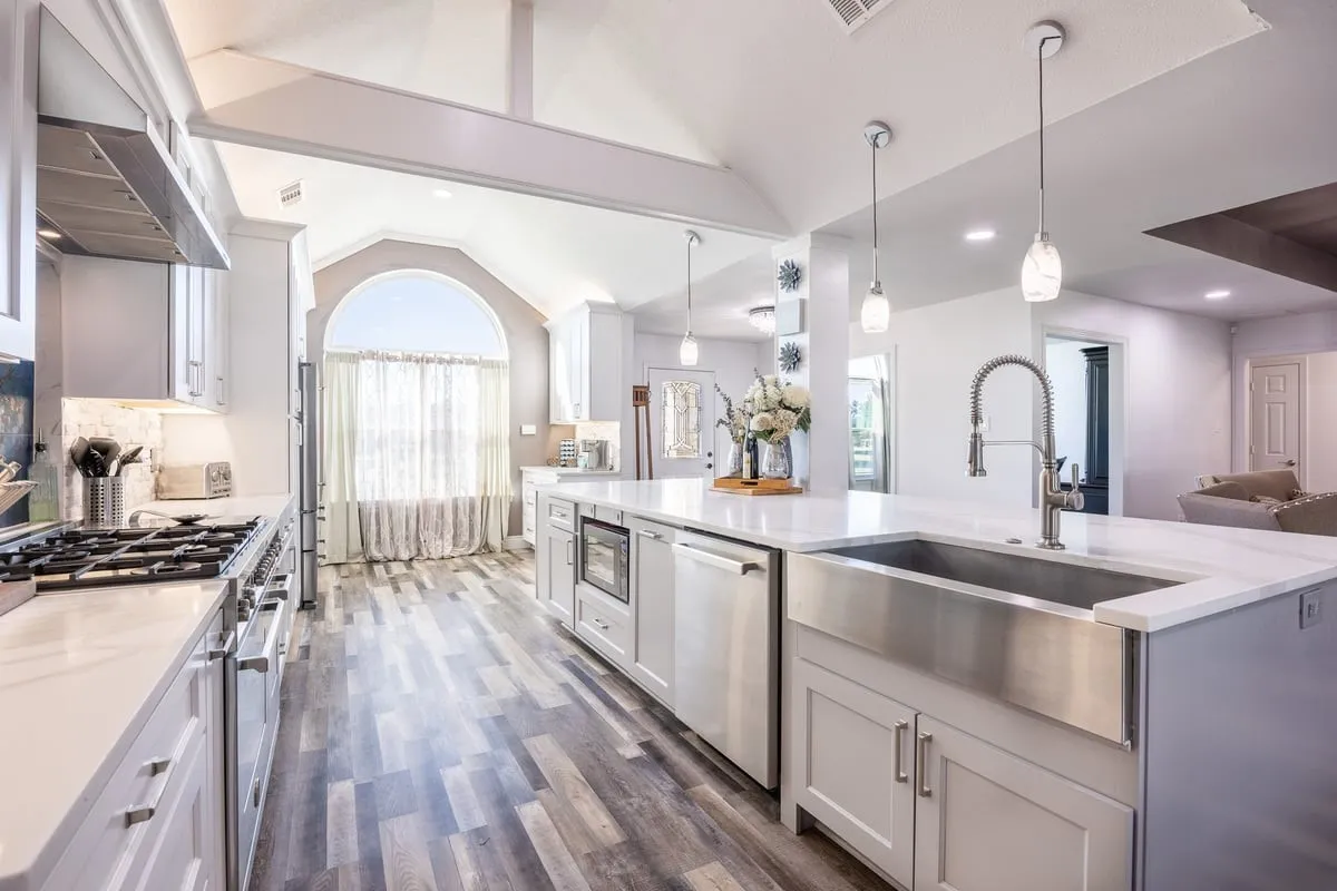 Main House kitchen is a Chef's delight .