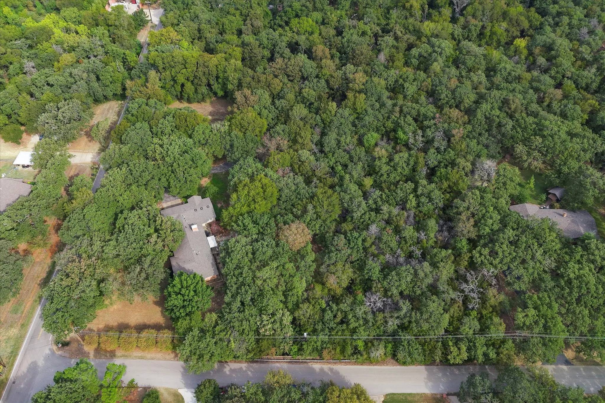 Overhead view