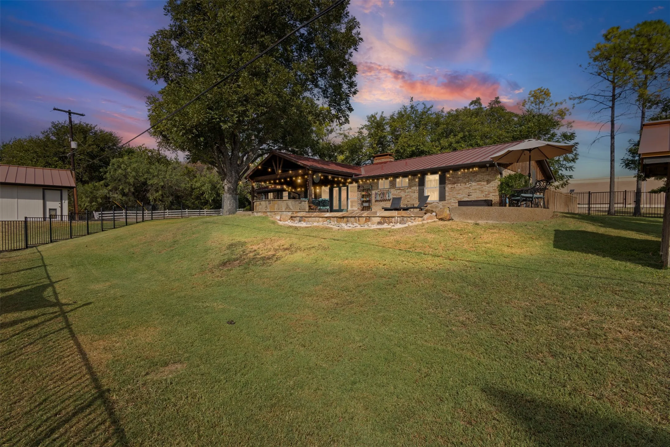 Discover this breathtaking 5.9-acre estate located on East Bound Frontage Road in Grand Prairie.