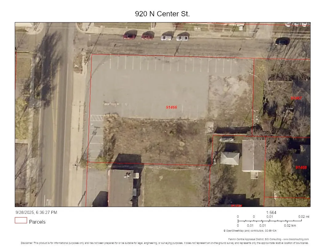 Unimproved Land For Sale in Fannin County , 920 N Center Street, Bonham, Texas 75418, 0, 0, Garage spaces, 0 Sqft, built in 2000, Preowned, mls#21090466, Real Estate Agent in Bonham, Homes For Sale in Fannin county, Homes For Sale in Bonham, Realtor in Bonham Texas, Real Estate Brokerage Independent Realty Texas, Luminita Cordes Realtor