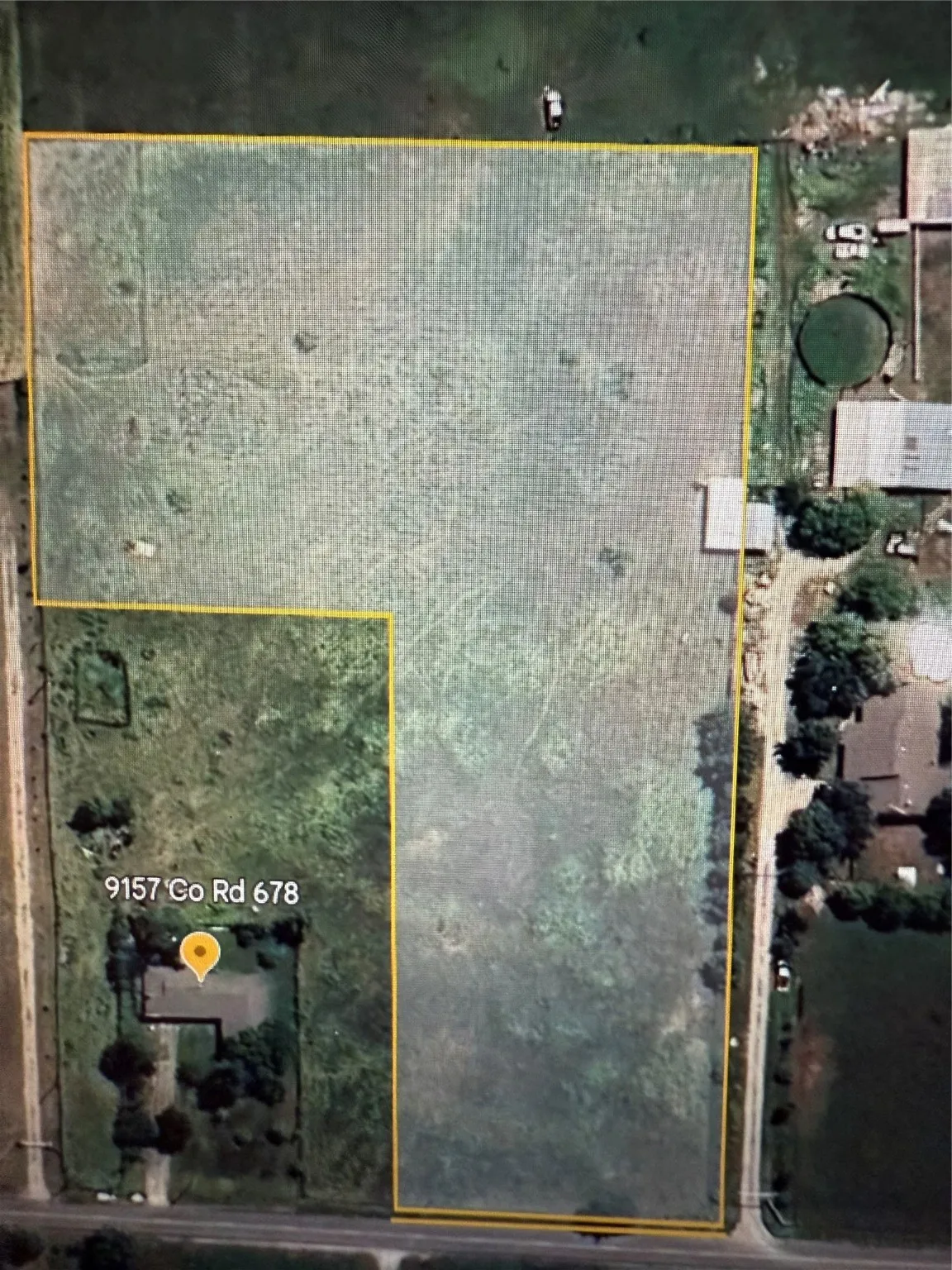 Map / location with property boundaries highlighted