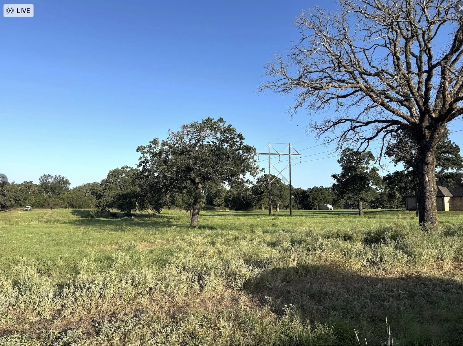 View of local wilderness with rural landscape