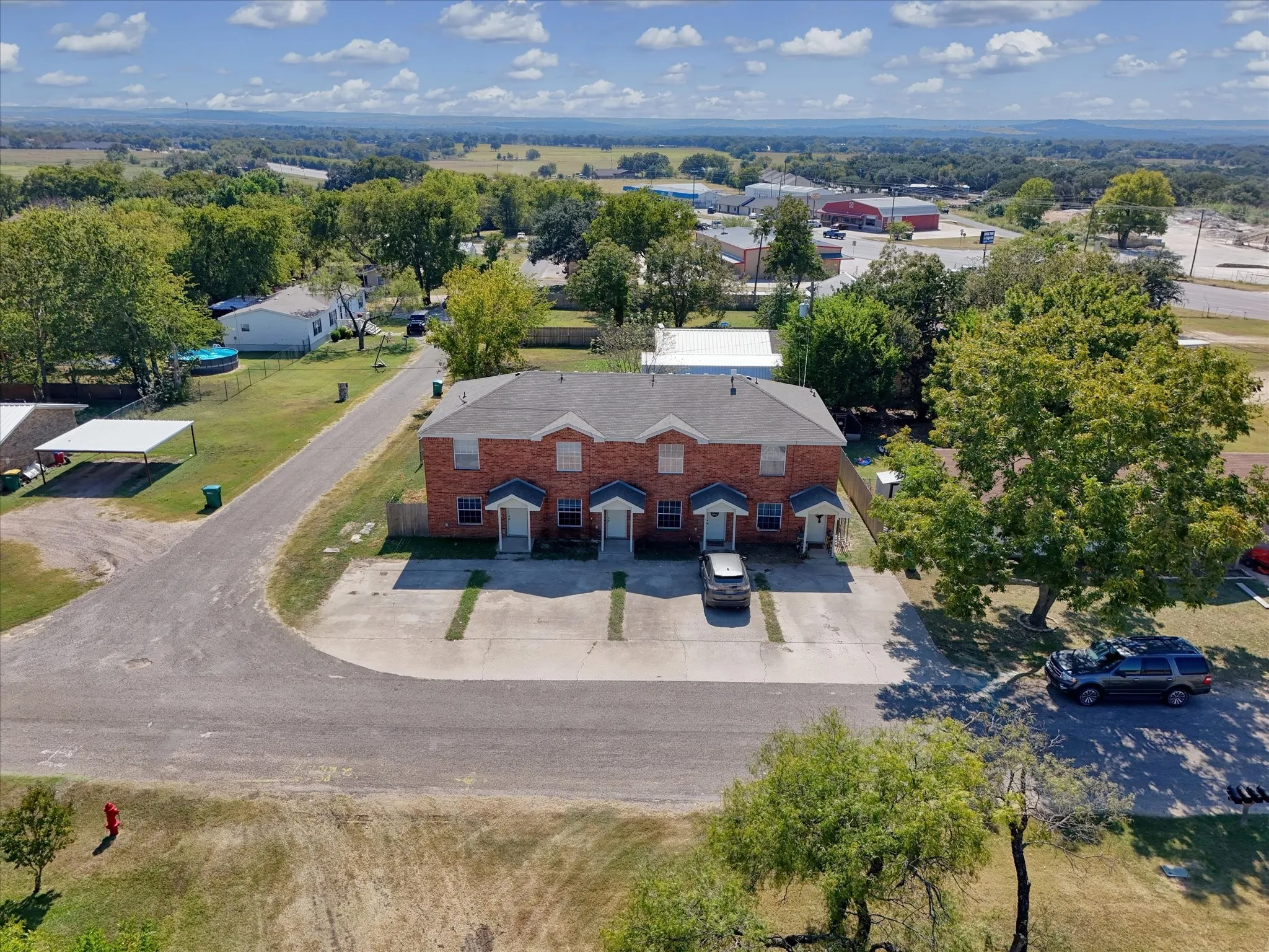 View of subject property