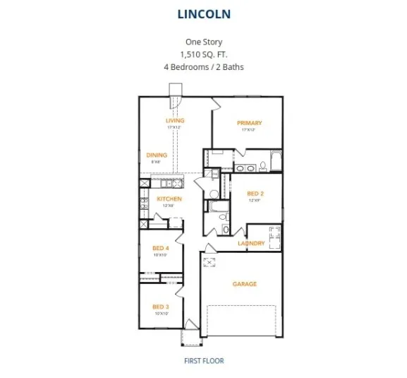 View of home floor plan