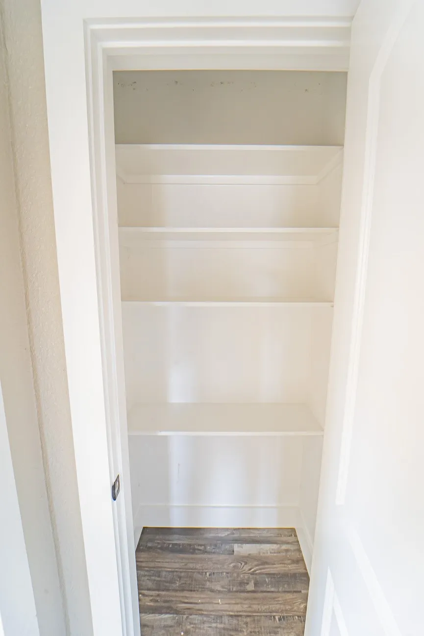 View of closet