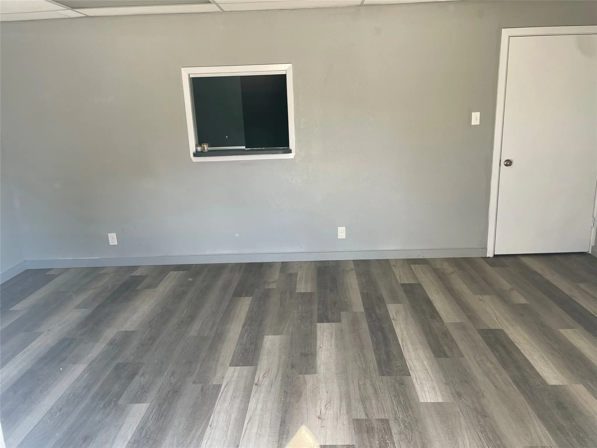 2nd front door with reception area