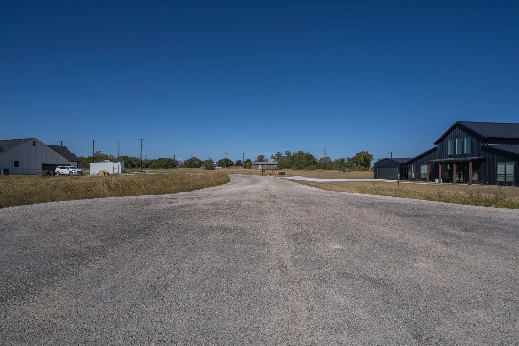 View of asphalt street