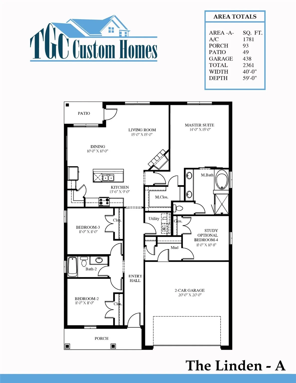 View of home floor plan