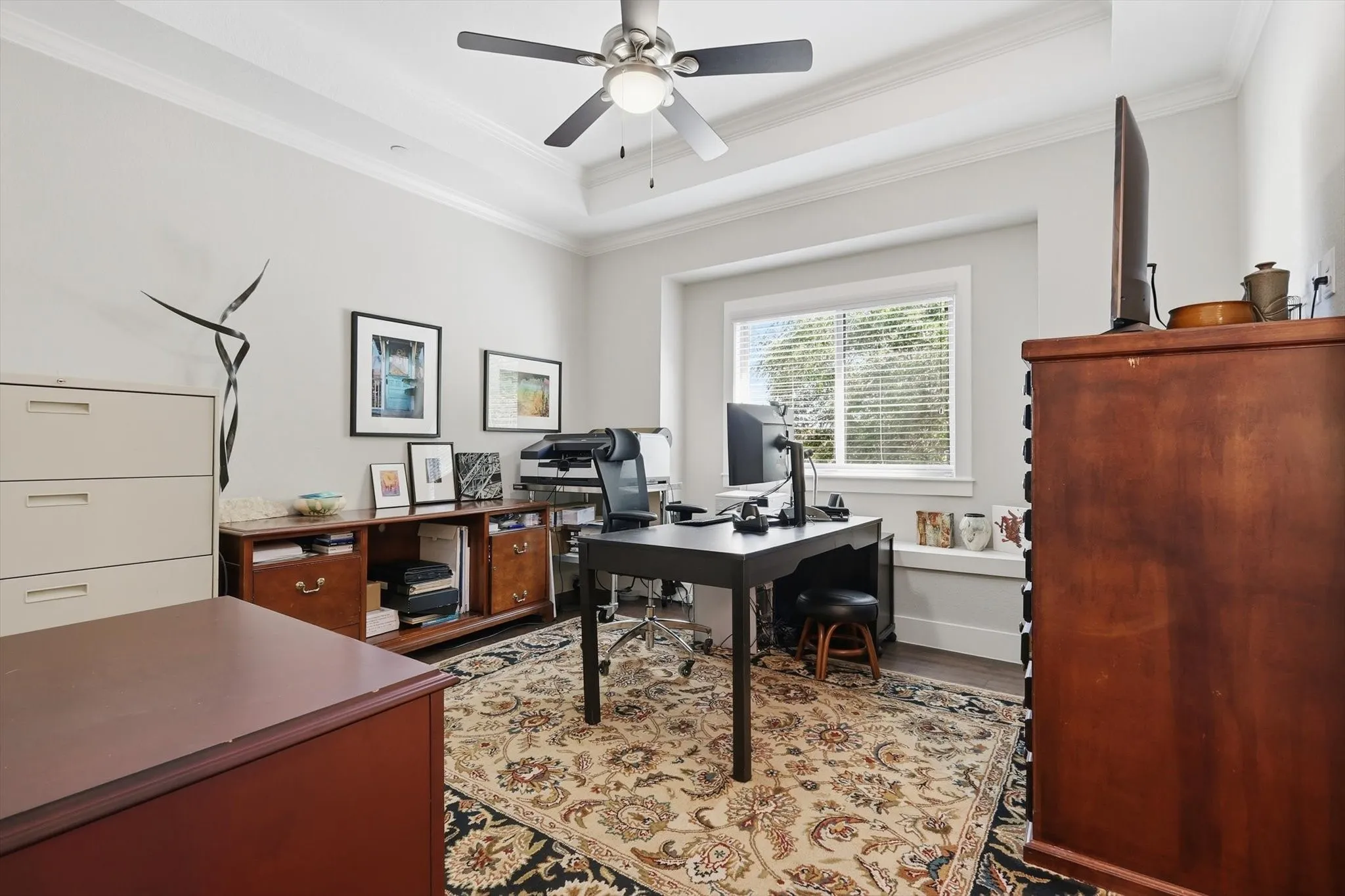 4th bedroom currently used as an office.