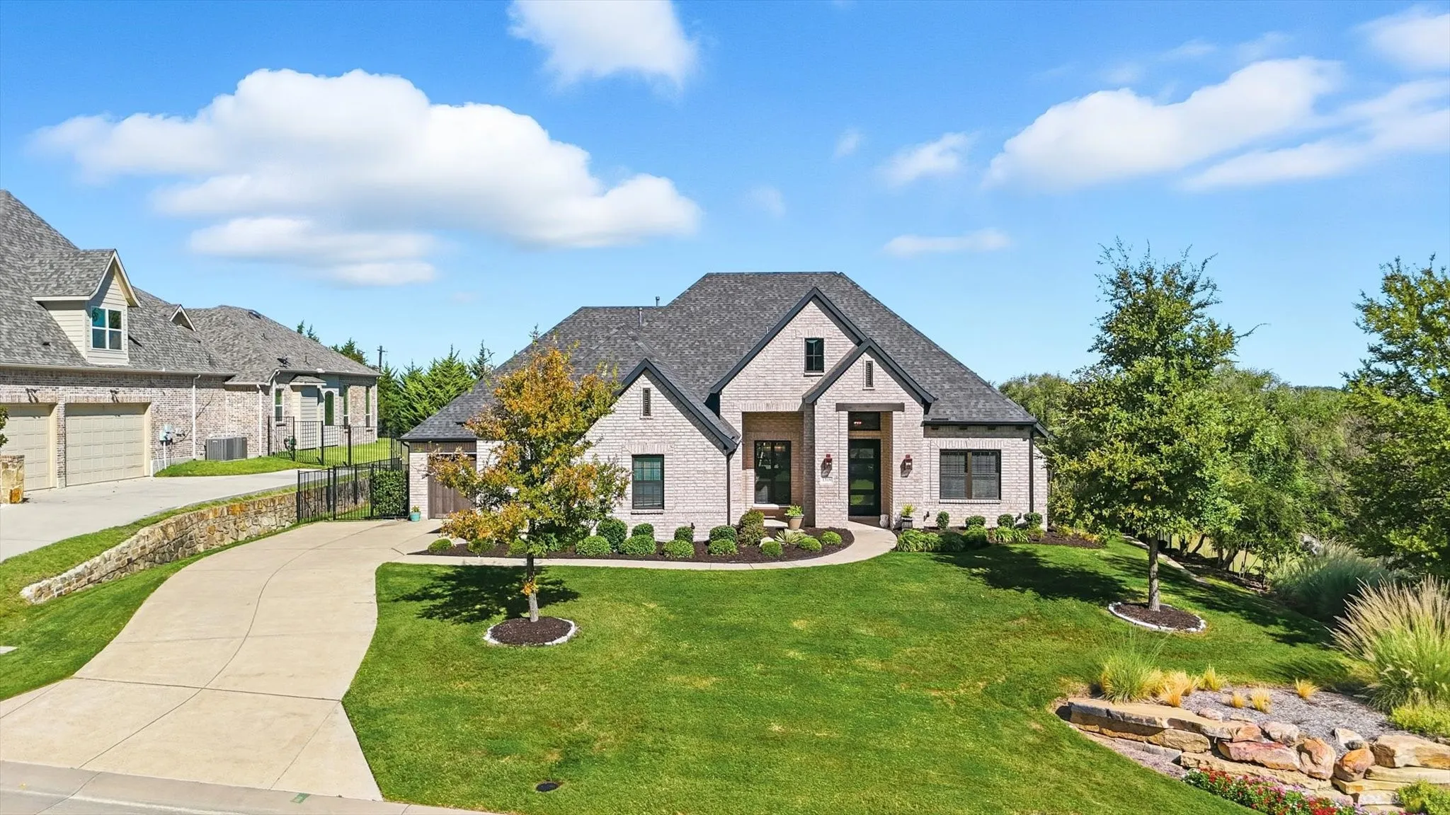Beautiful curb appeal for this single-story home in the Lovejoy school district!