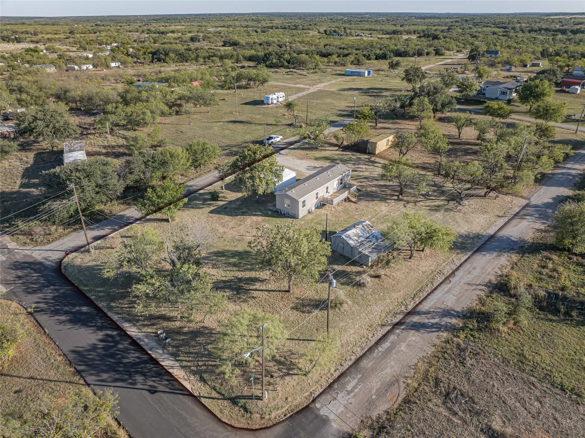 View of subject property