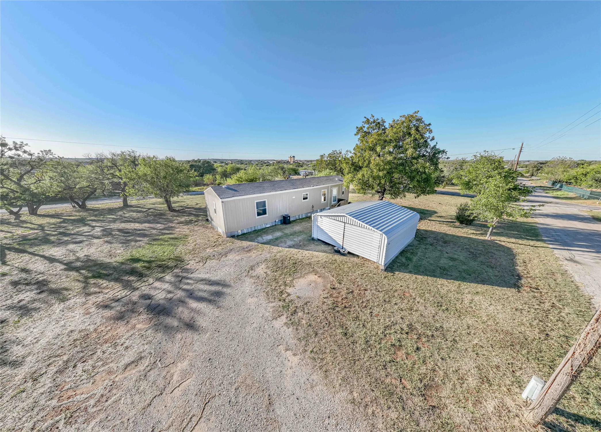 View of subject property