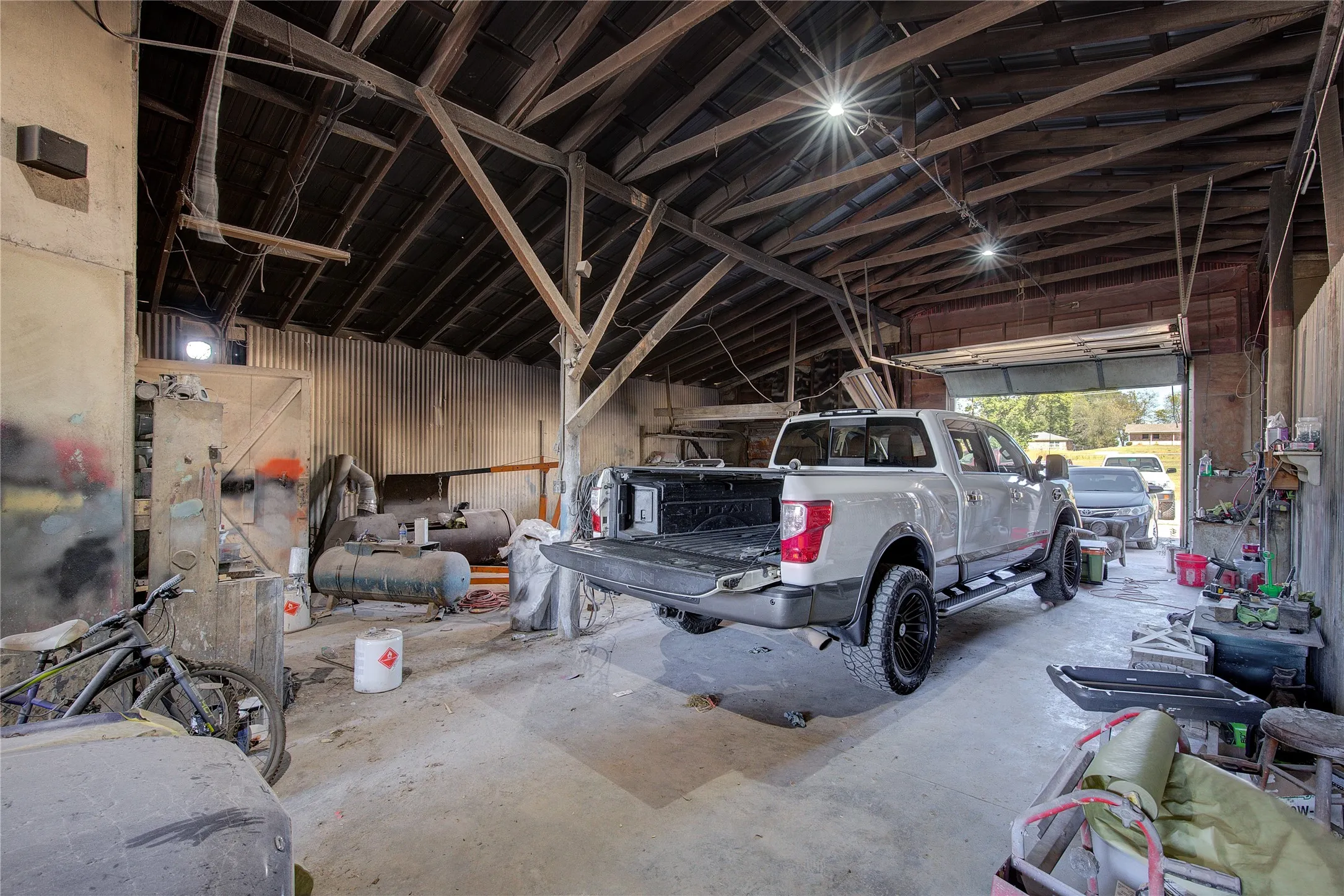 One of the main bays.