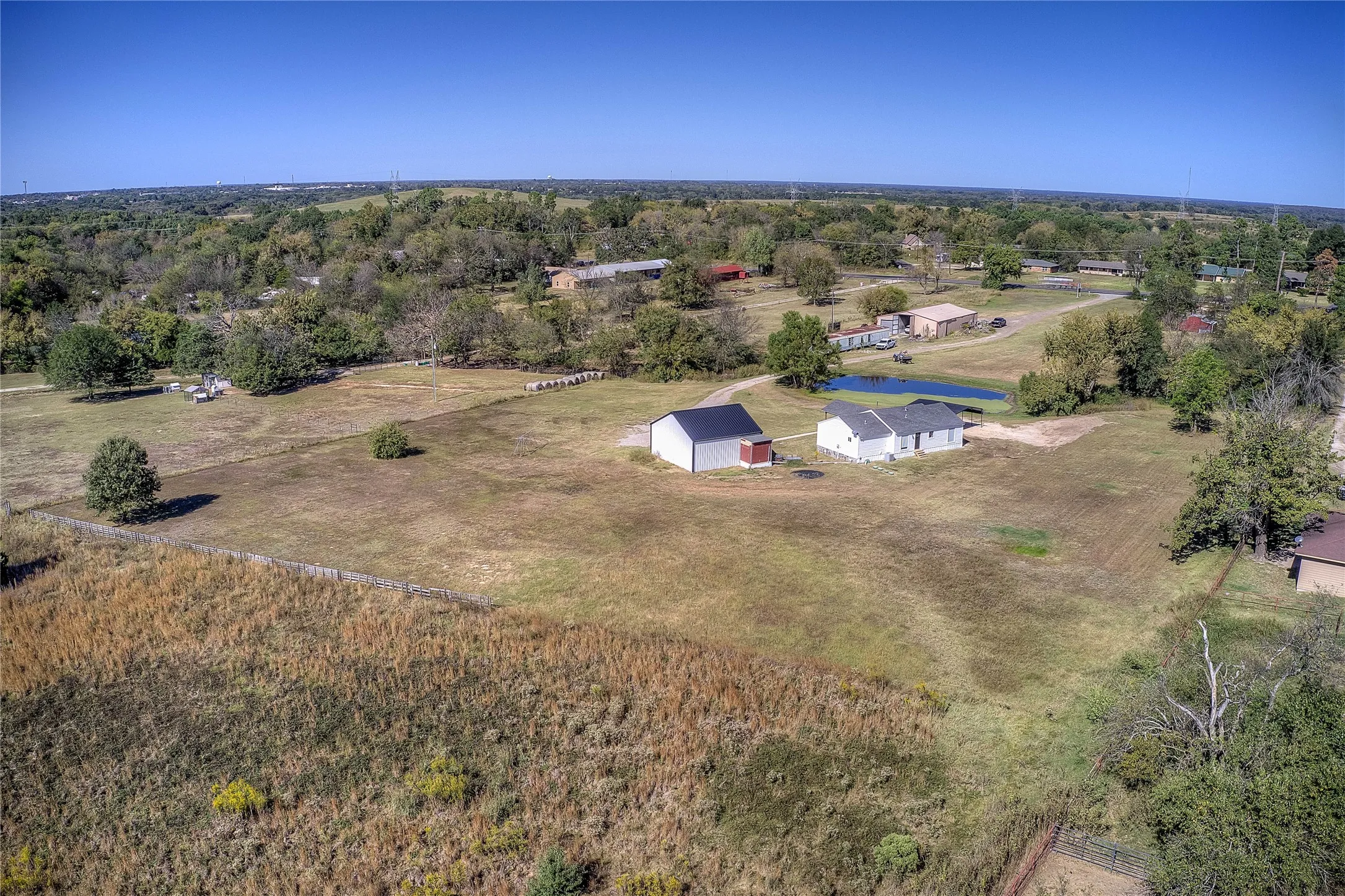 View from back of property.